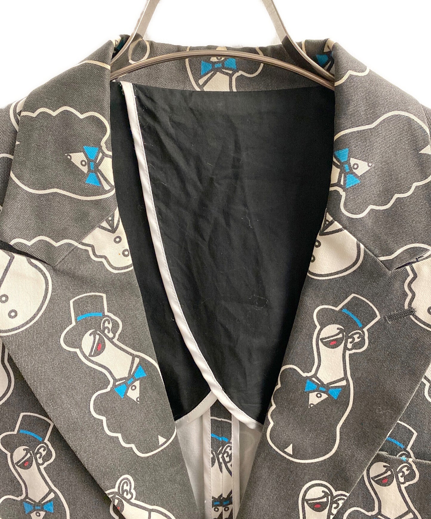 [Pre-owned] NUMBER (N)INE Tailored jacket with all-over pattern