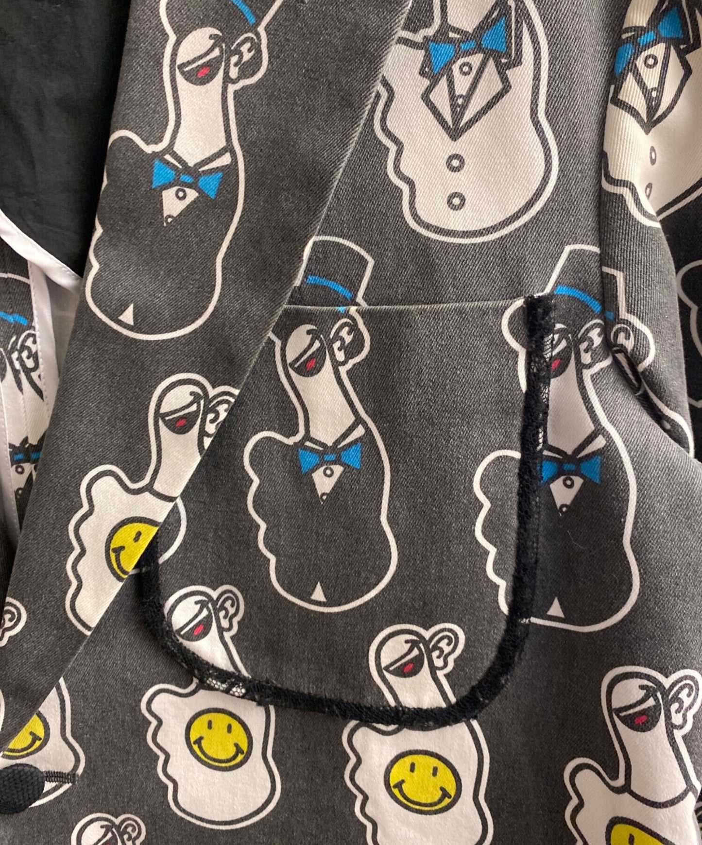 [Pre-owned] NUMBER (N)INE Tailored jacket with all-over pattern