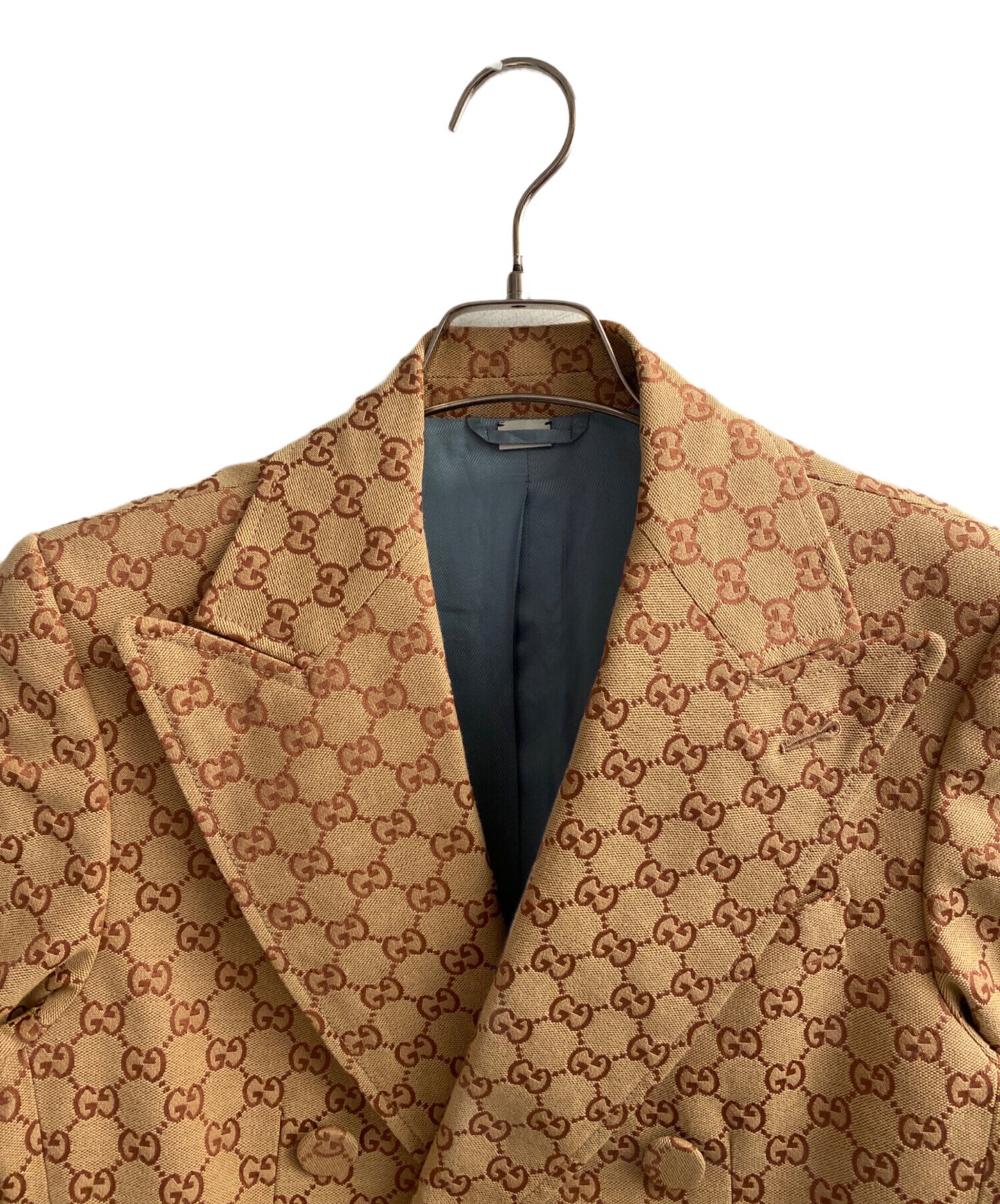 [Pre-owned] GUCCI GG Pattern Tailored Jacket 563680 ZKU09
