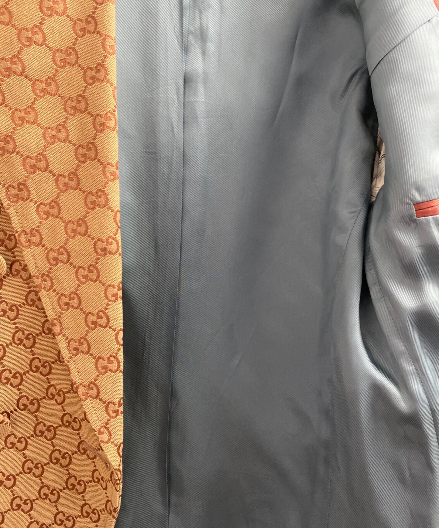 [Pre-owned] GUCCI GG Pattern Tailored Jacket 563680 ZKU09