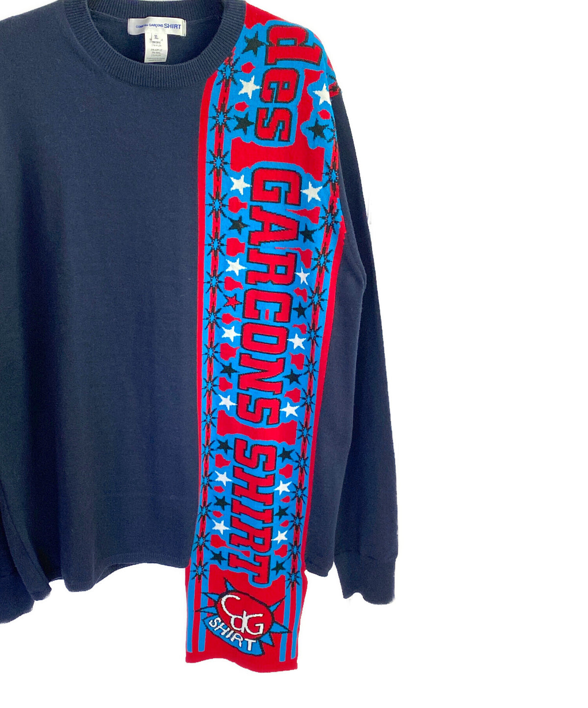 [Pre-owned] COMME des GARCONS SHIRT Logo-Printed Sweater FP-N004