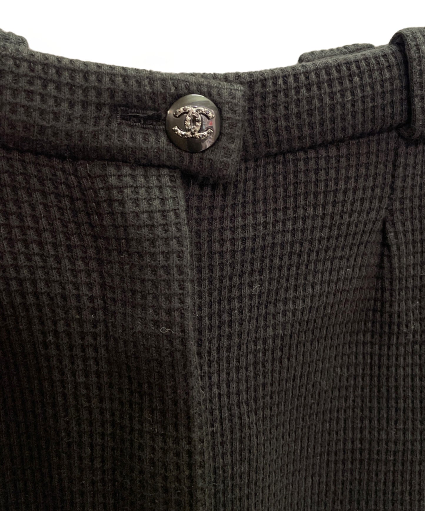 [Pre-owned] CHANEL Three-Quarter-Length Wide-Leg Pants / Bottoms / Wide-Leg Pants P70030V60820