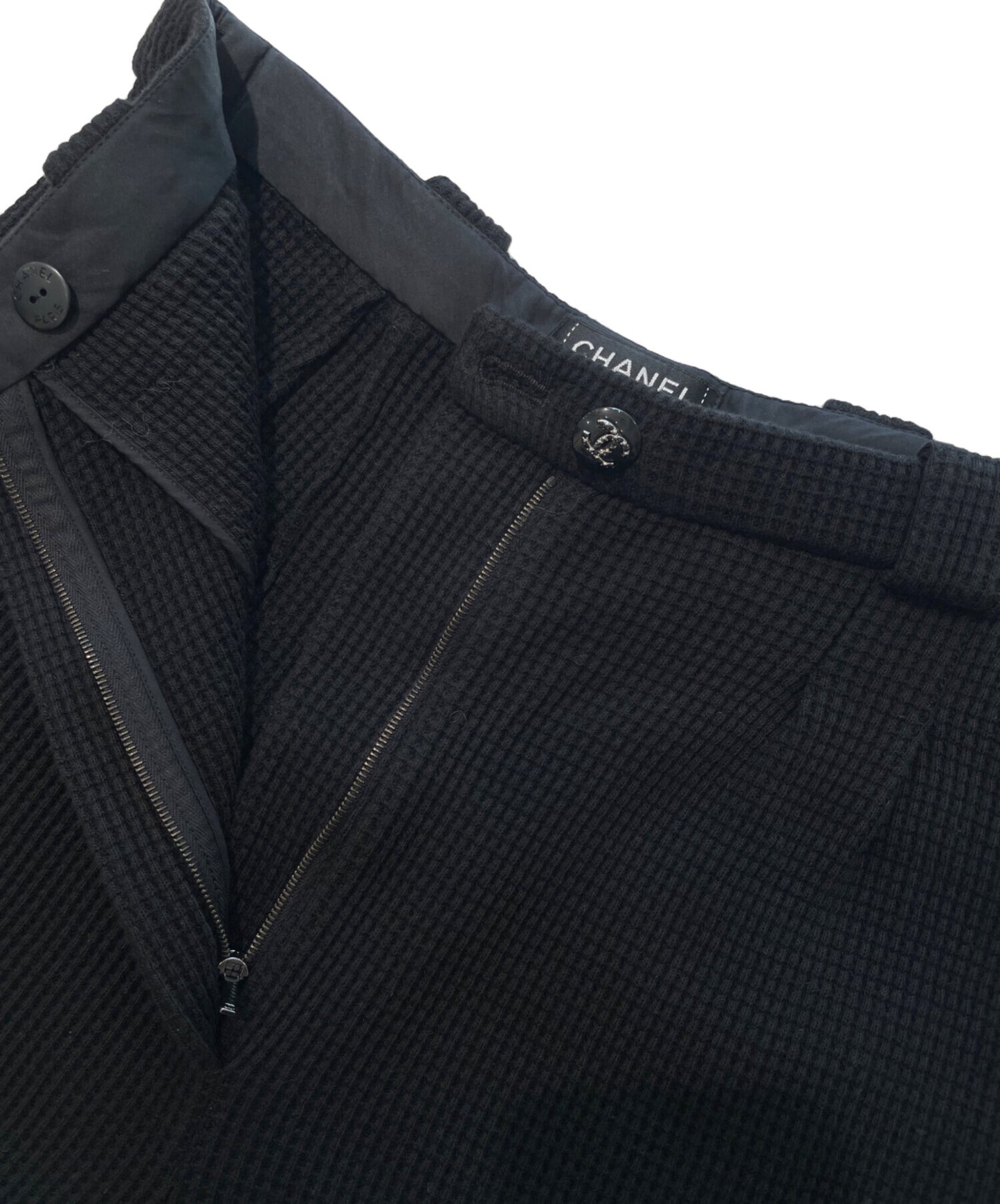 [Pre-owned] CHANEL Three-Quarter-Length Wide-Leg Pants / Bottoms / Wide-Leg Pants P70030V60820