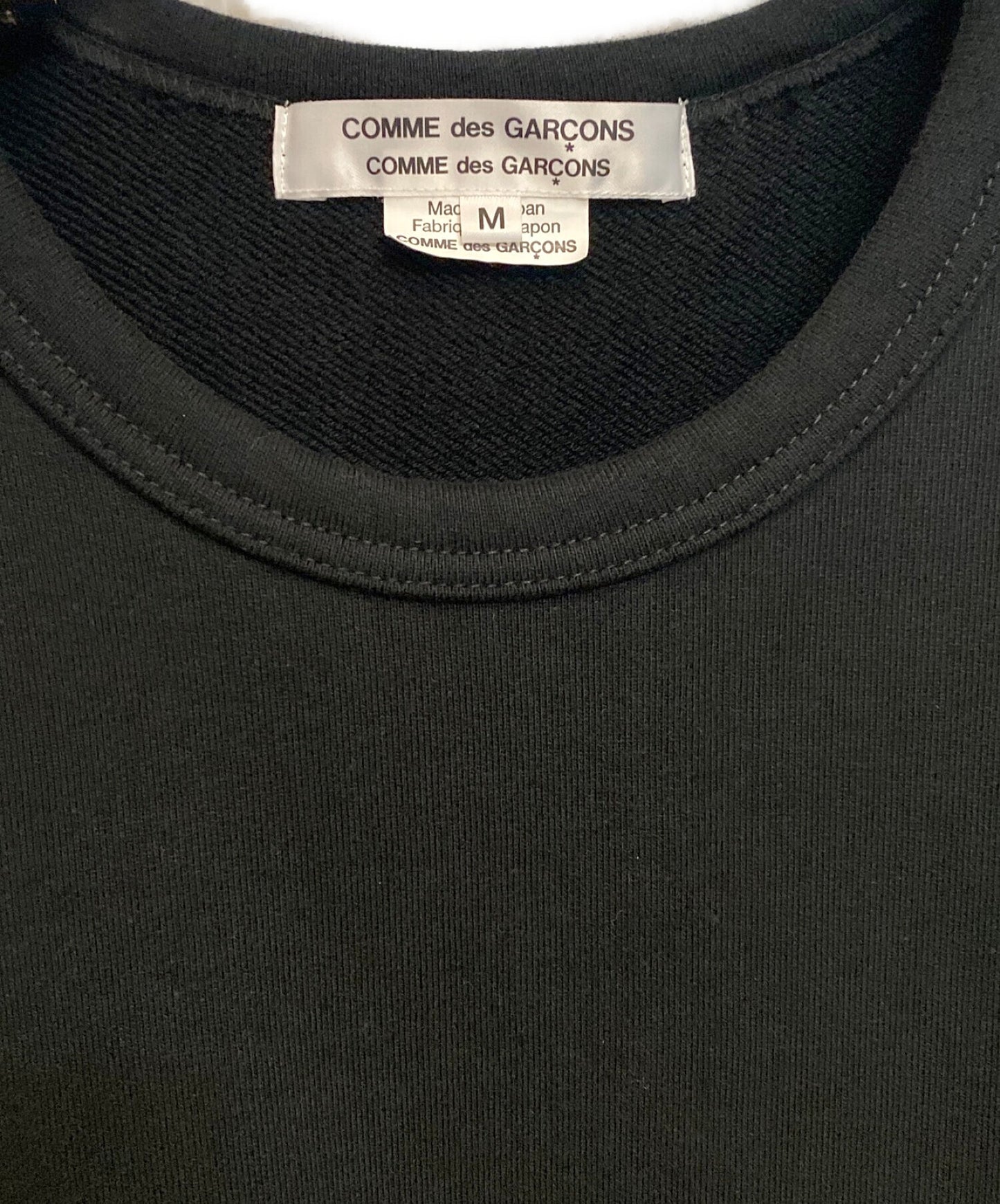 [Pre-owned] COMME des GARCONS COMME des GARCONS Side Zip Sweatshirt RI-T005