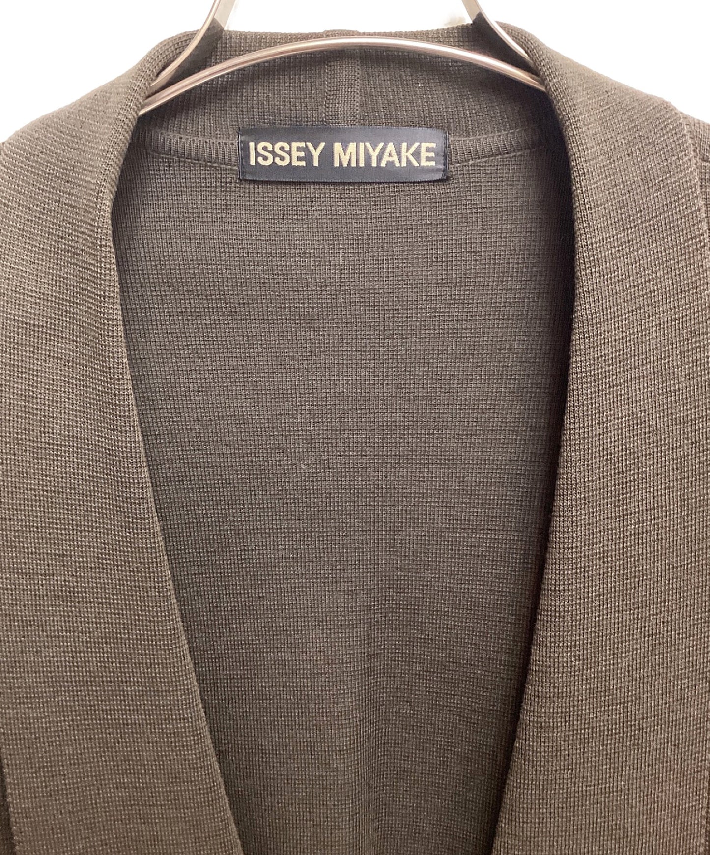 [Pre-owned] ISSEY MIYAKE Wool Long Cardigan ME13KD014