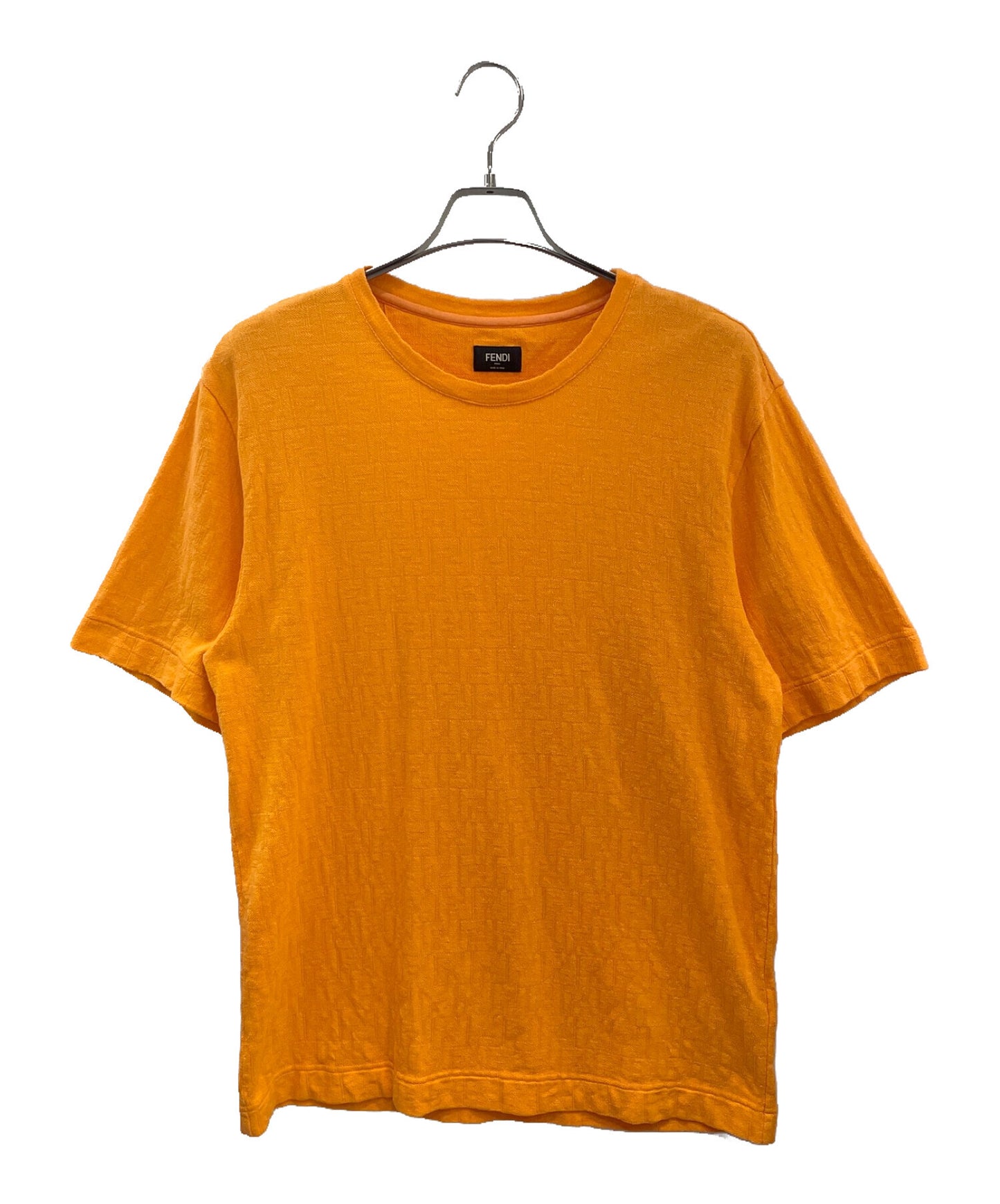 [Pre-owned] FENDI Zucca T-Shirt/Crew Neck T-Shirt FY0936 AN1T
