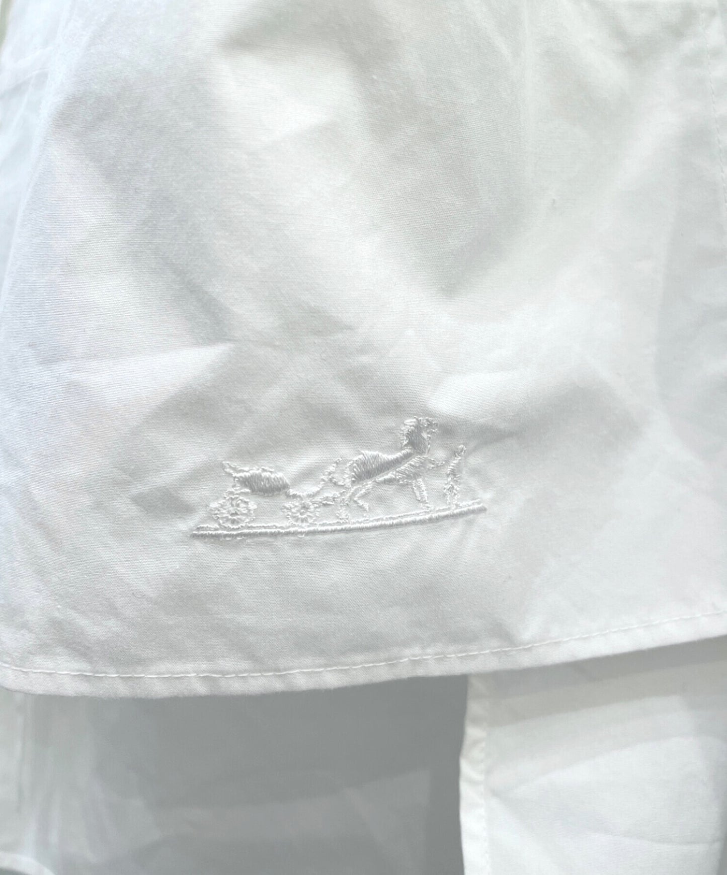 [Pre-owned] HERMES Lace Jacket Shirt/Long Sleeve Shirt