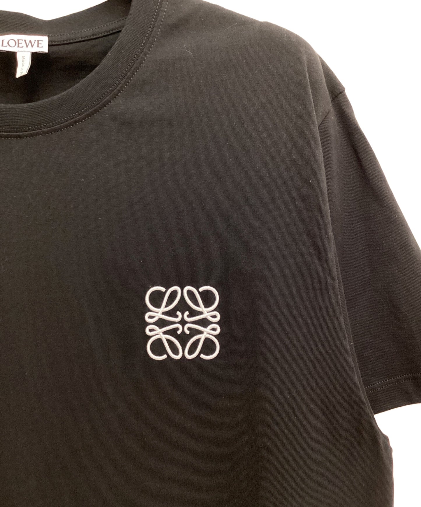 [Pre-owned] LOEWE Regular fit anagram T-shirt 1727170/h526y22x75