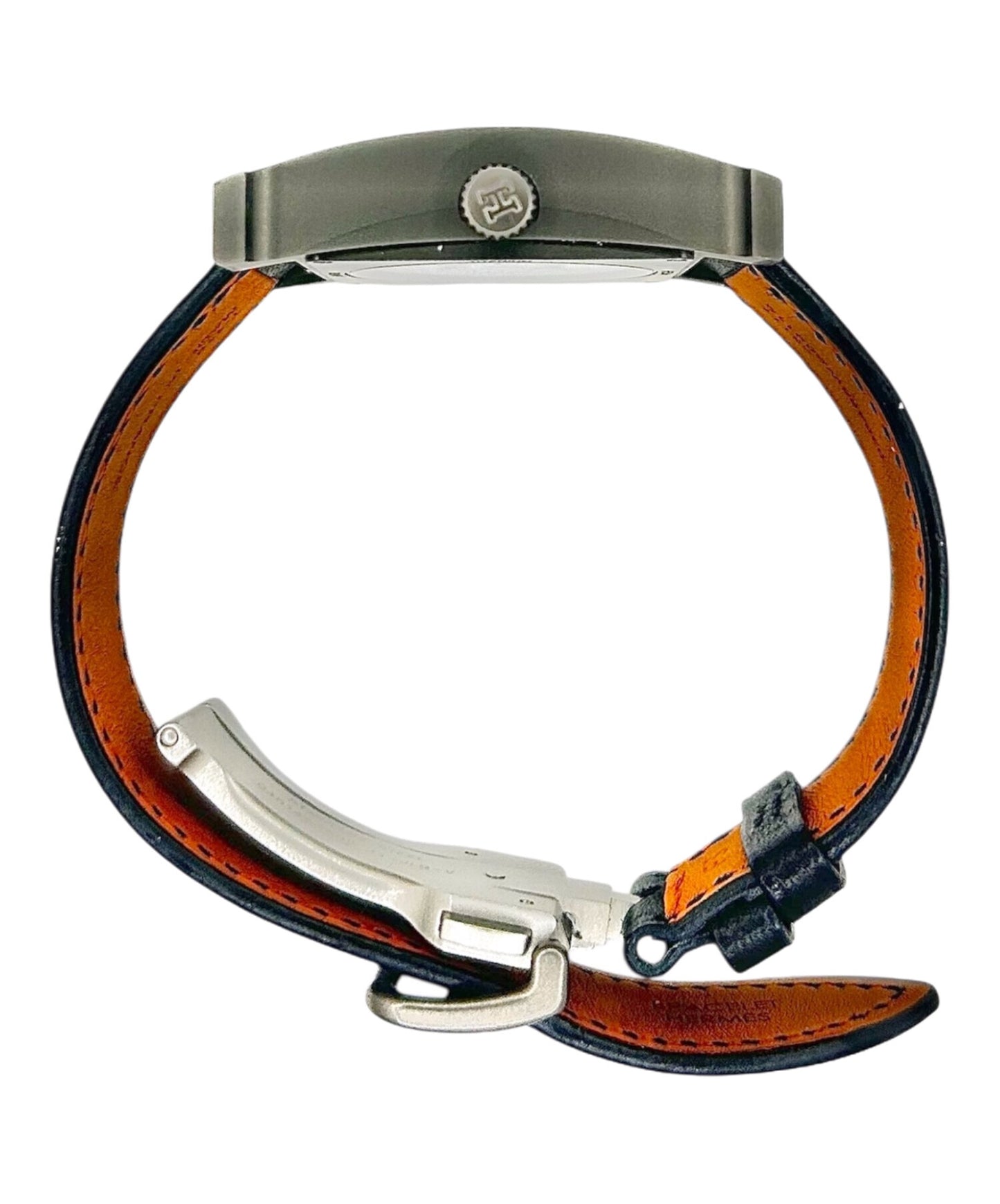[Pre-owned] HERMES H Watch 34mm Ref.HH5.841/See-through back/watch HH5.841