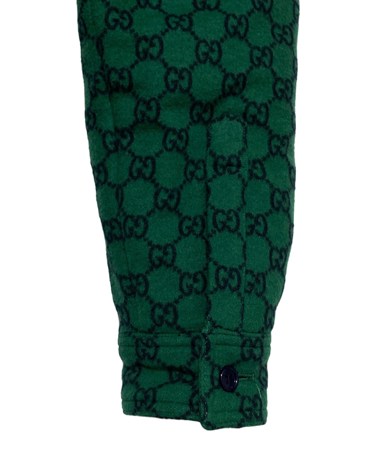 [Pre-owned] GUCCI GG Wool flannel over jacket 770330 ZAPDC