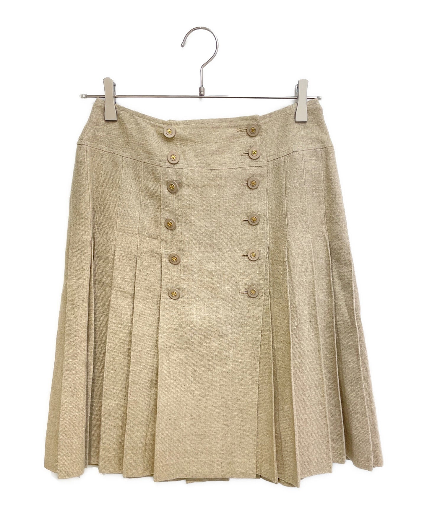 [Pre-owned] CHANEL Coco Button Linen Setup