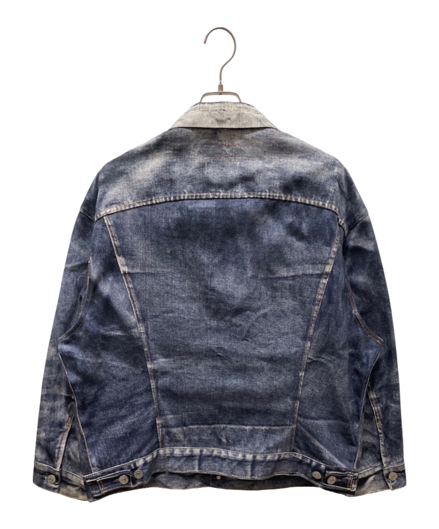 [Pre-owned] eYe COMME des GARCONS JUNYAWATANABE MAN Cotton twill ink jet printed denim jacket WO-J911