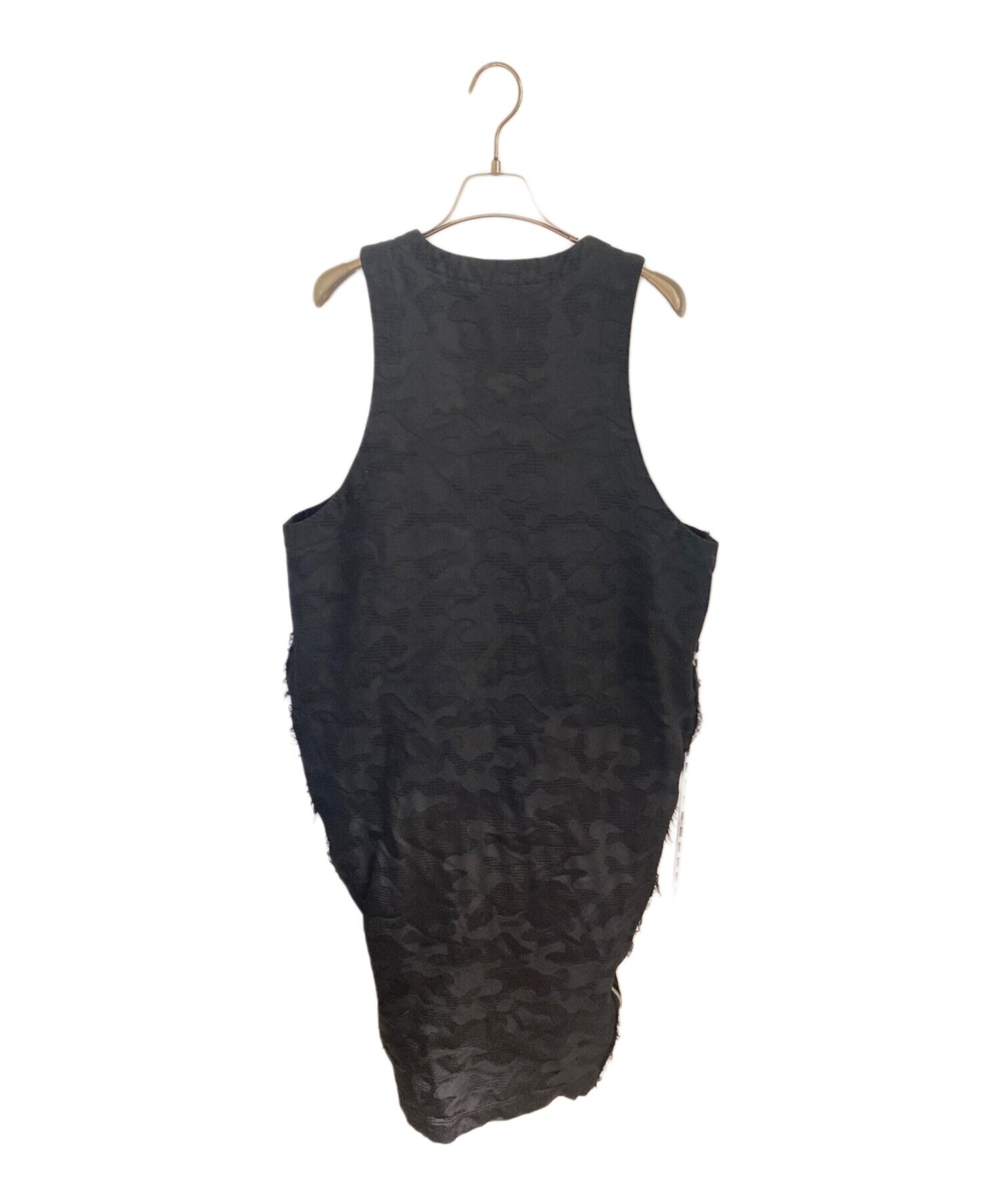 [Pre-owned] BLACK COMME des GARCONS 25SS Camouflage Jacquard Zip Dress IO-A001/AD2024