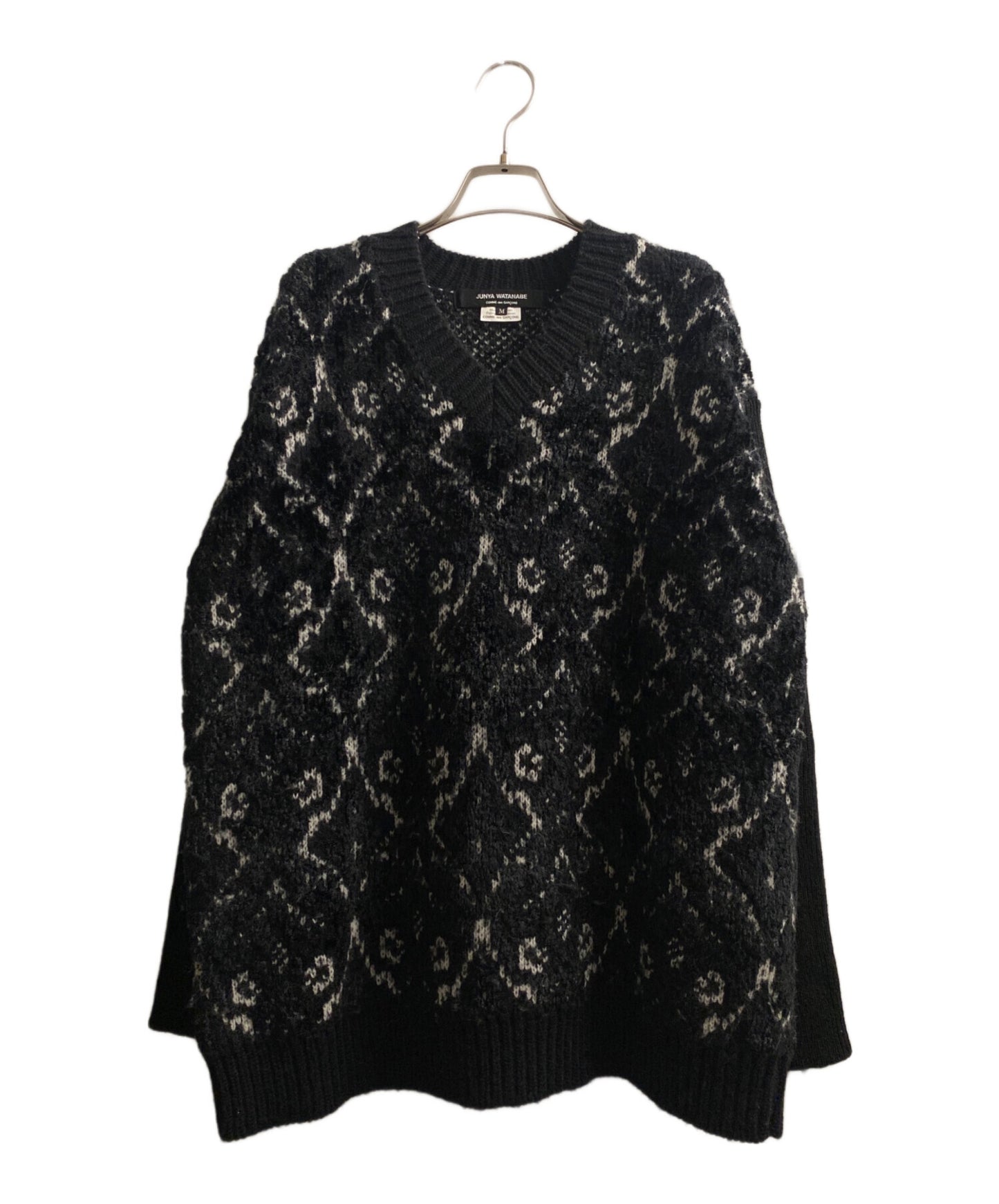 [Pre-owned] JUNYA WATANABE COMME des GARCONS 18AW V-neck knit JB-N014/AD2018