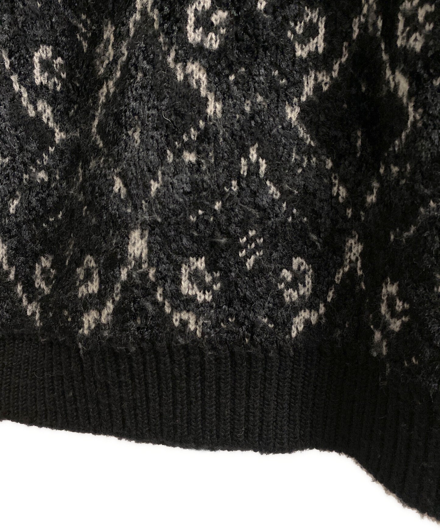 [Pre-owned] JUNYA WATANABE COMME des GARCONS 18AW V-neck knit JB-N014/AD2018