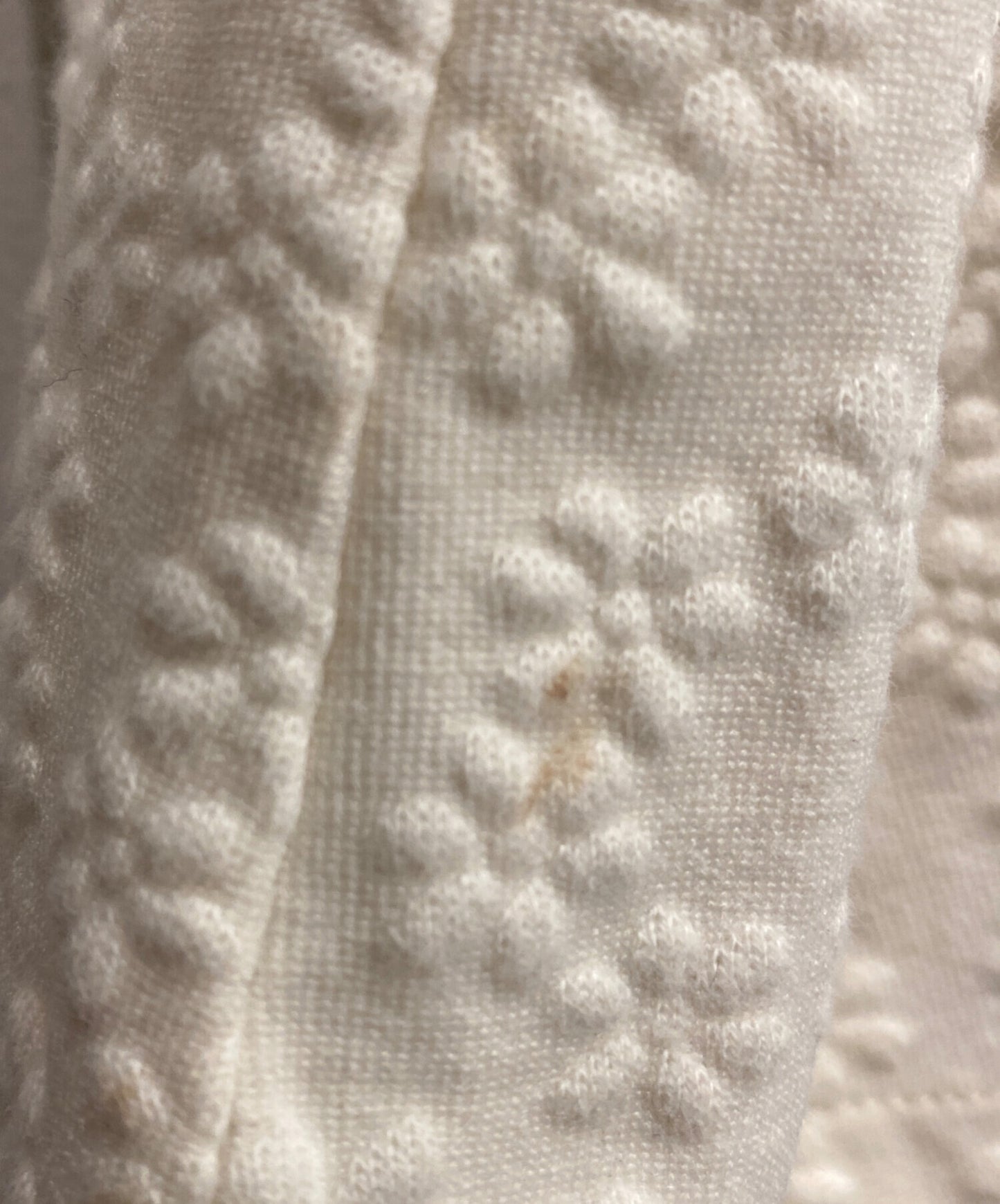 [Pre-owned] tricot COMME des GARCONS Floral Jacquard Round-Collar Jacket / Jacquard Jacket / Peplum Jacket TC-T019