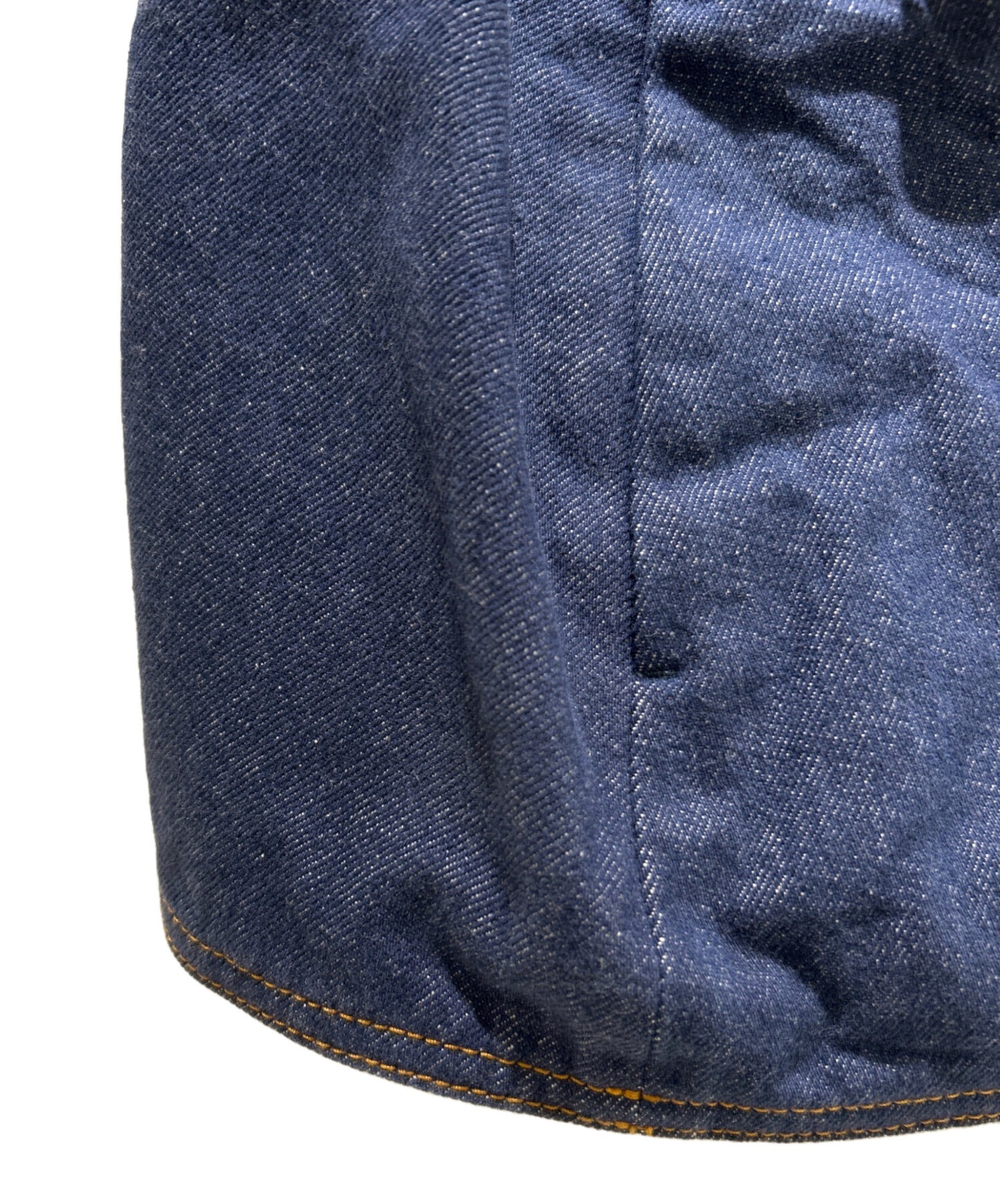 [Pre-owned] FENDI Layered Denim Skirts/Mini Skirts/Belted Skirts FLQ553