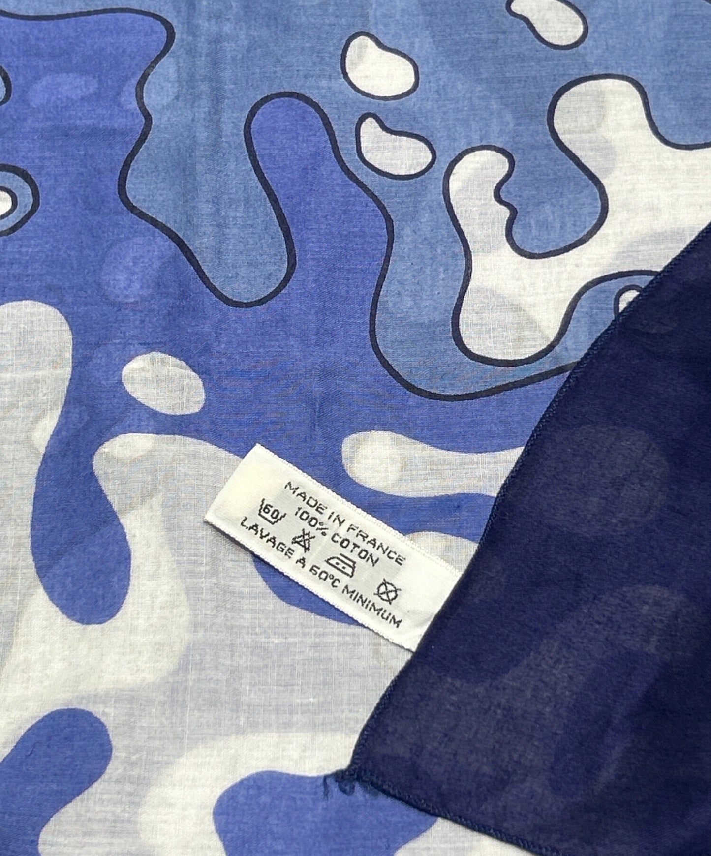 [Pre-owned] HERMES Large Scarf Dolphin Motif/Stole