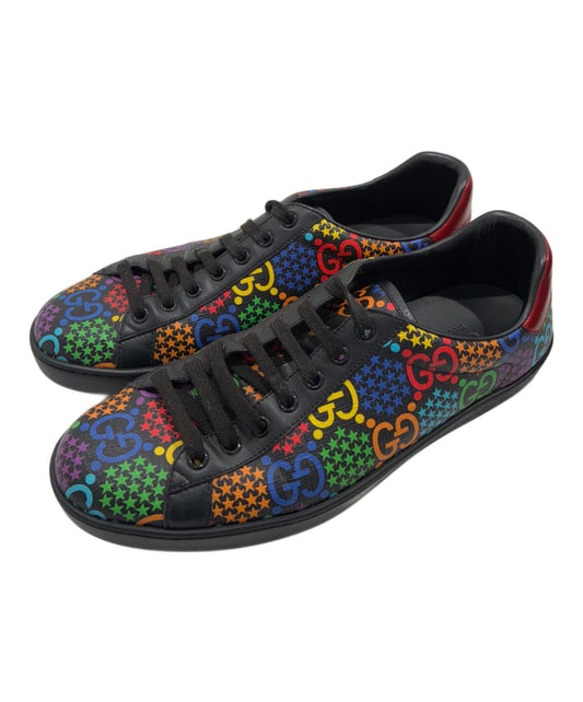 [Pre-owned] GUCCI GG Psychedelic Low Cut Sneakers 610085 610085
