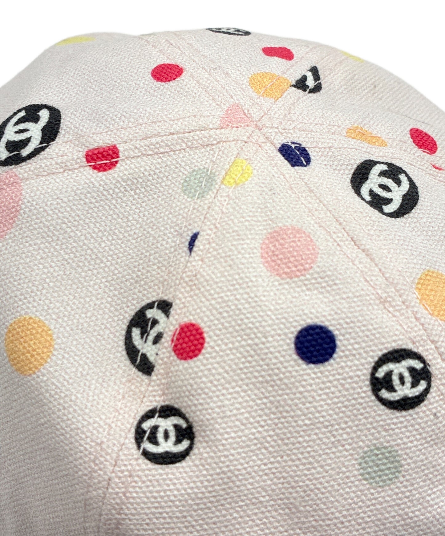[Pre-owned] CHANEL Coco Mark Dot Cap