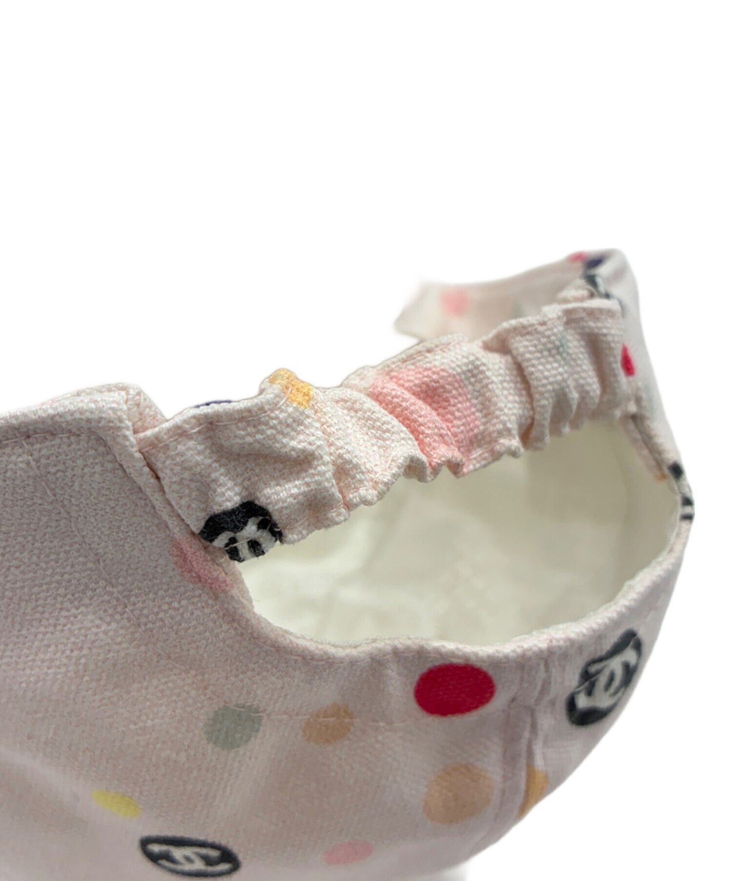 [Pre-owned] CHANEL Coco Mark Dot Cap