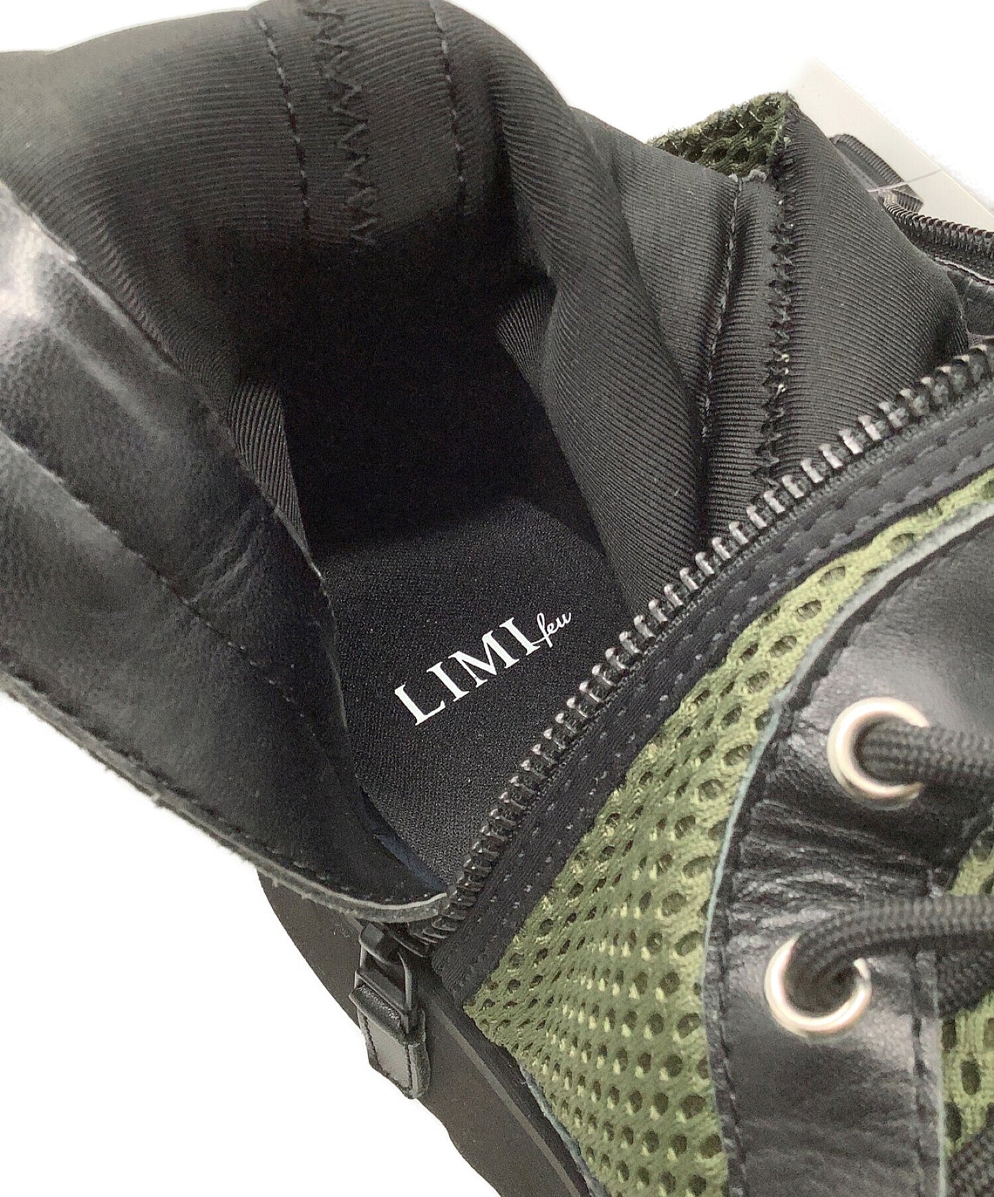 [Pre-owned] LIMI feu Mesh Switching Long Boots