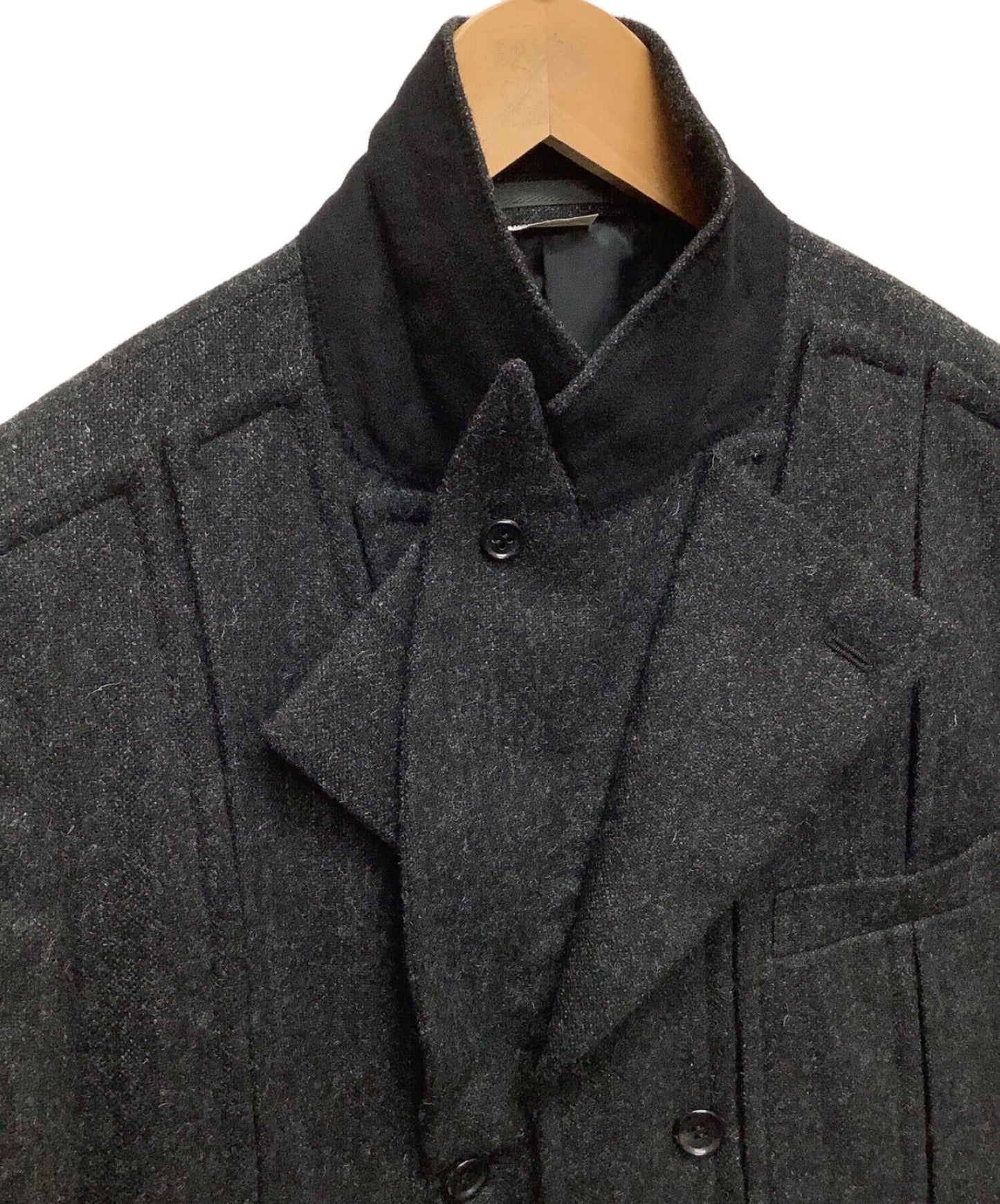 COMME des GARCONS HOMME DEUX wool jacket