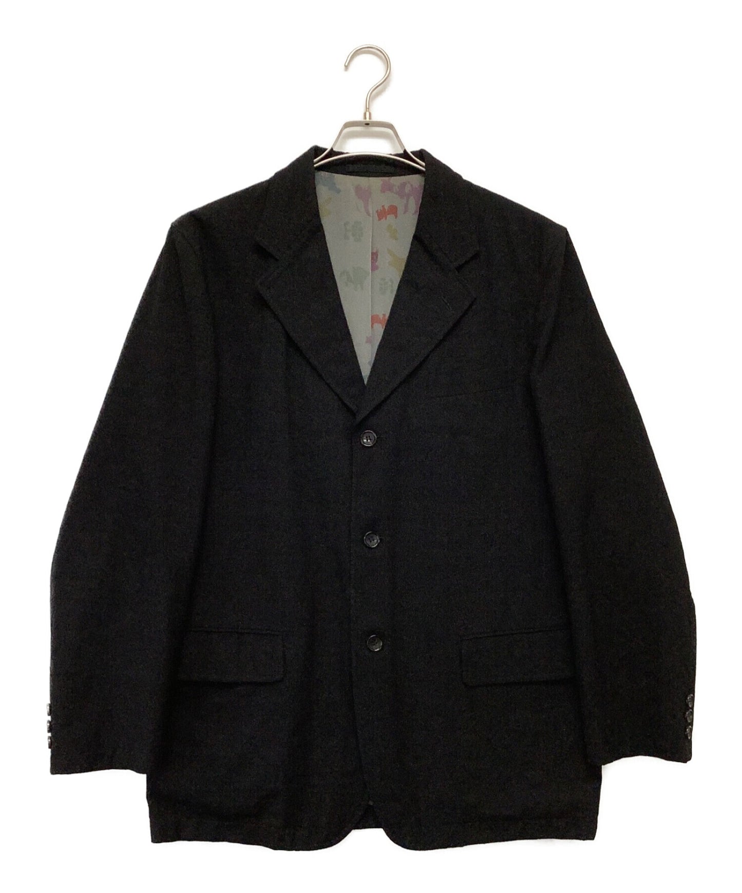 Comme des Garcons Homme Tailored Jacket with Bambi 패턴 라이닝 hk-j042