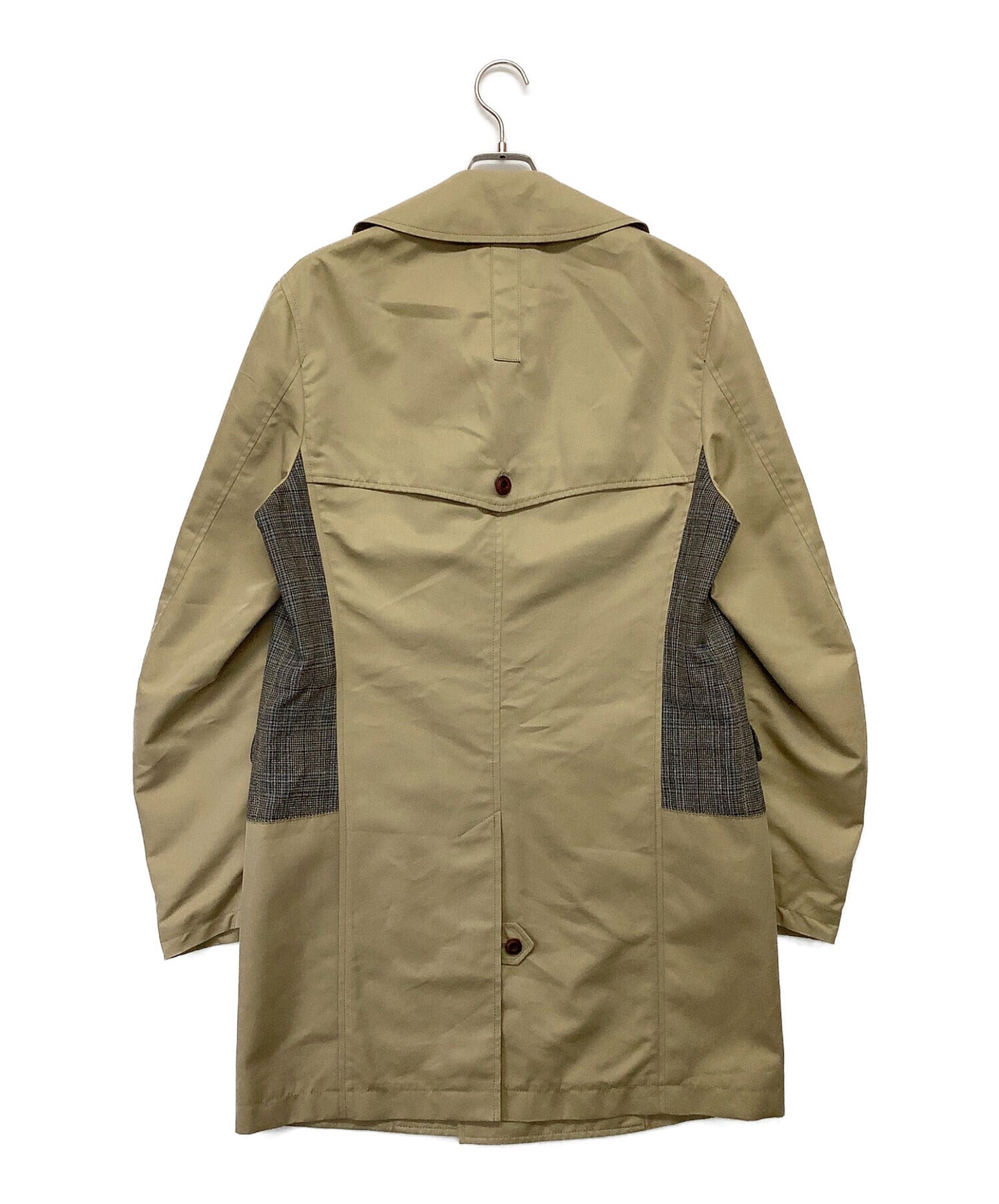 COMME des GARCONS JUNYA WATANABE MAN Glen Check Switched Trench