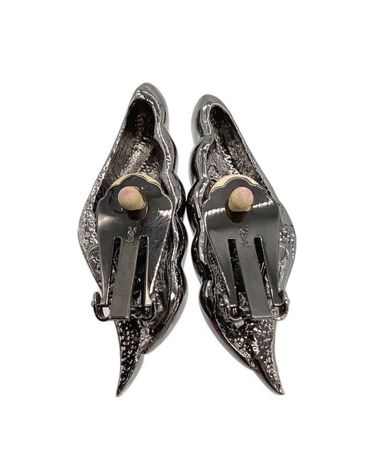 Yves Saint Laurent Vintage feather earrings