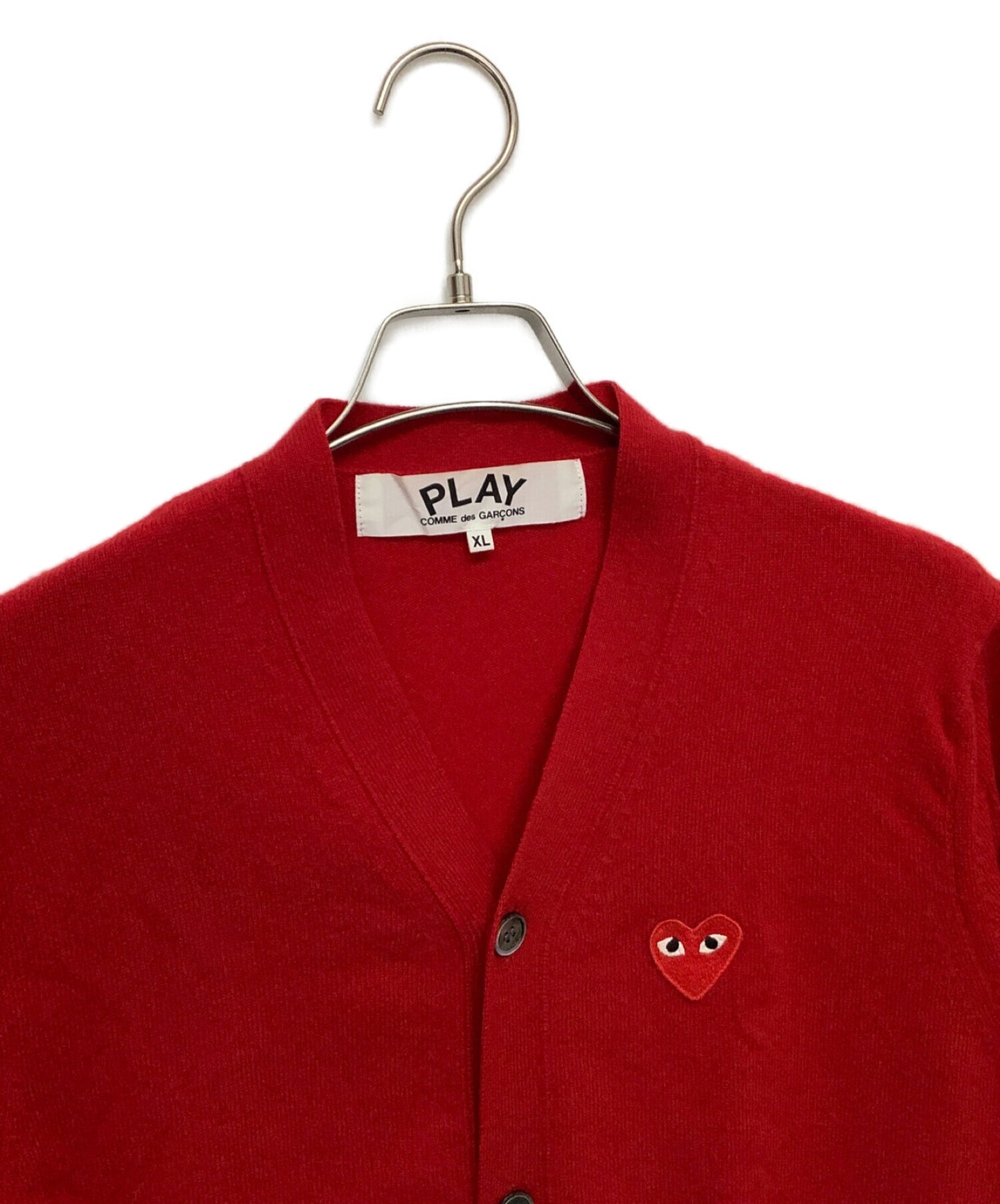 [Pre-owned] PLAY COMME des GARCONS knitted cardigan AZ-N008