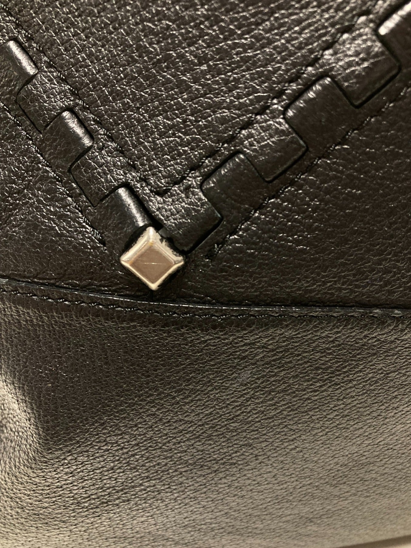 Issey Miyake studded like heather tote bag