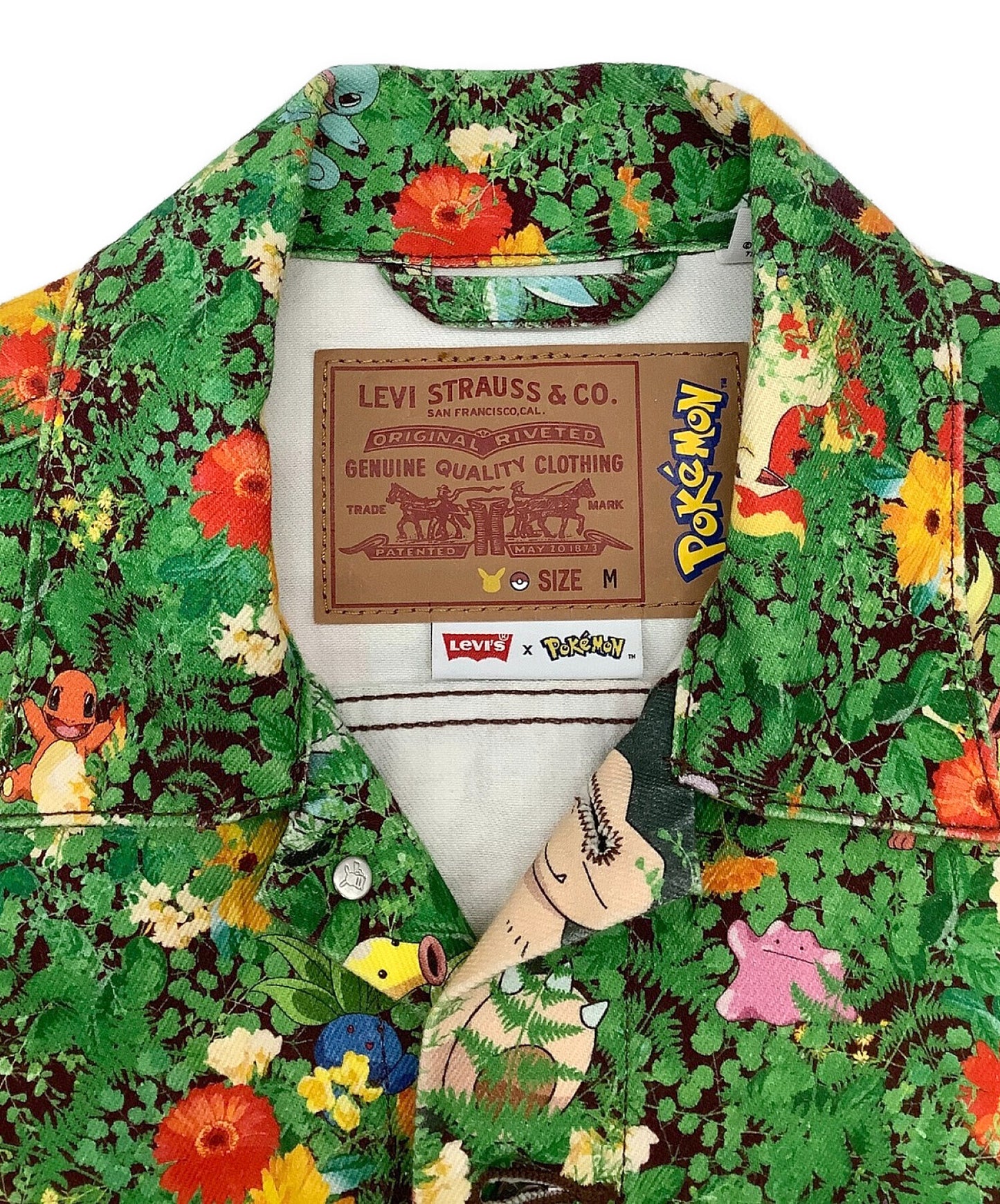 [Pre-owned] LEVI'S x Pokemon VINTAGE FIT TRUCKER JACKET the 25th anniversary of Pokémon