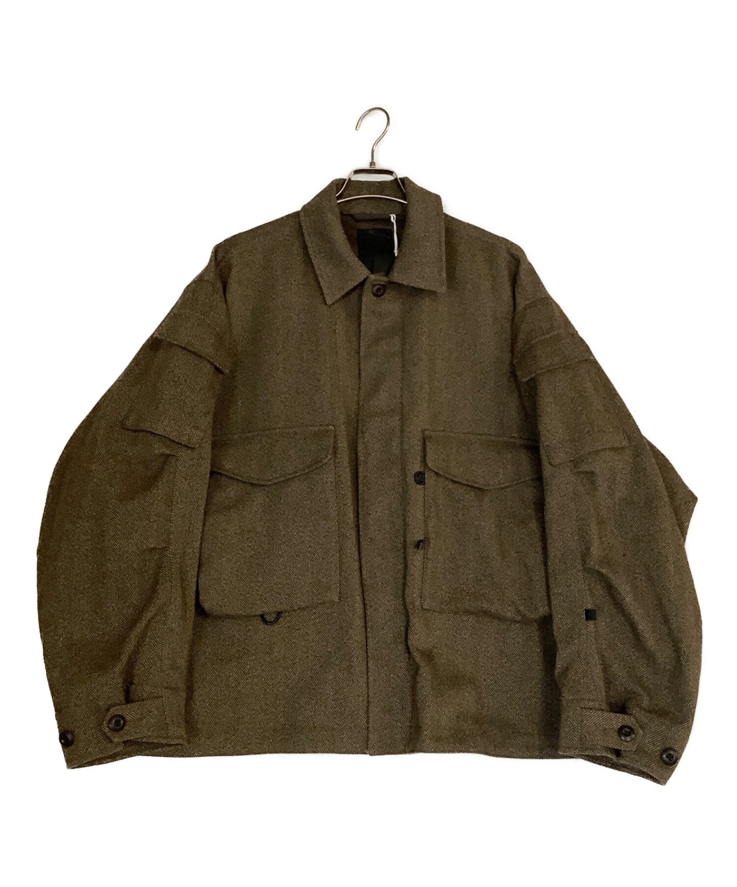 DAIWA PIER39 tweed jacket BJ-24021W