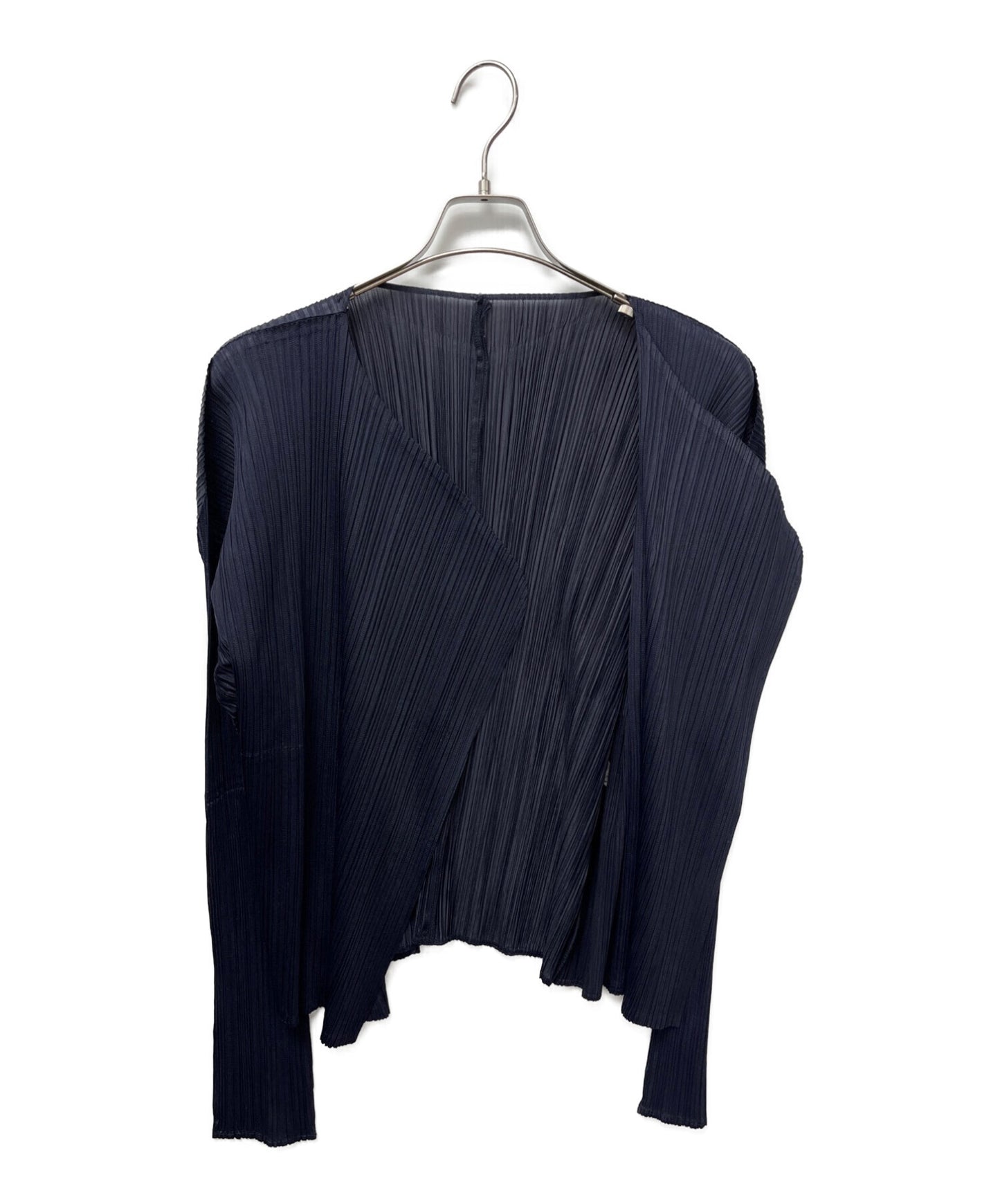[Pre-owned] PLEATS PLEASE pleated cardigan PP04-JD623