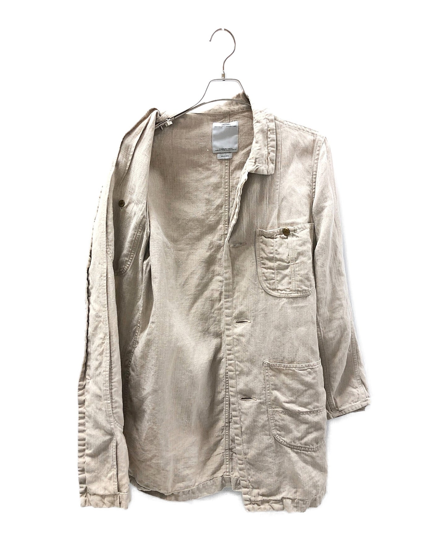 Visvim Linen Coat 0414905013001