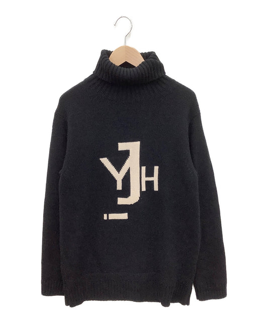 Yohji Yamamoto High-Necked Knit Hy-K44-189