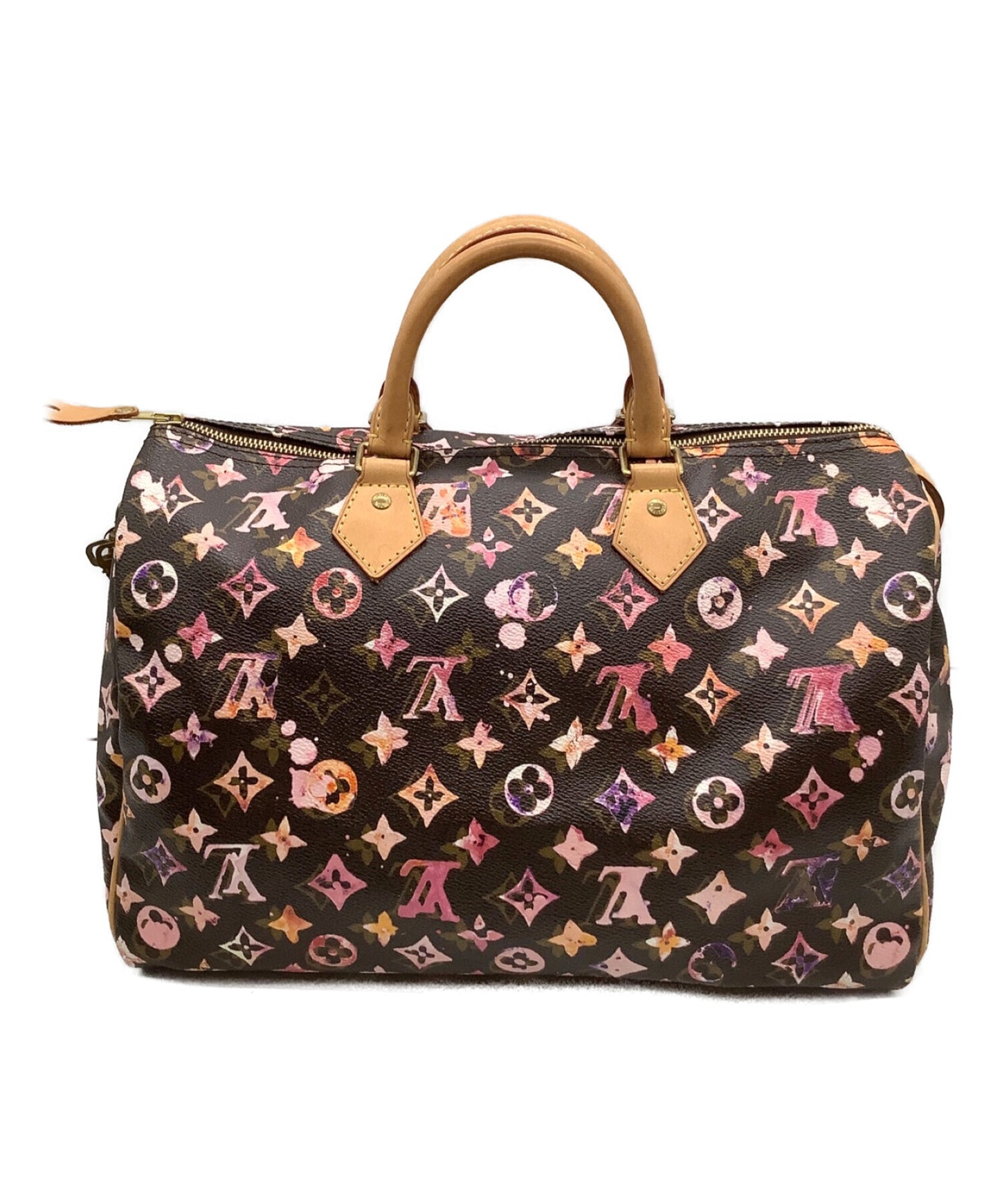 [Pre-owned] LOUIS VUITTON Monogram Water Color Speedy 35 Marron M95831