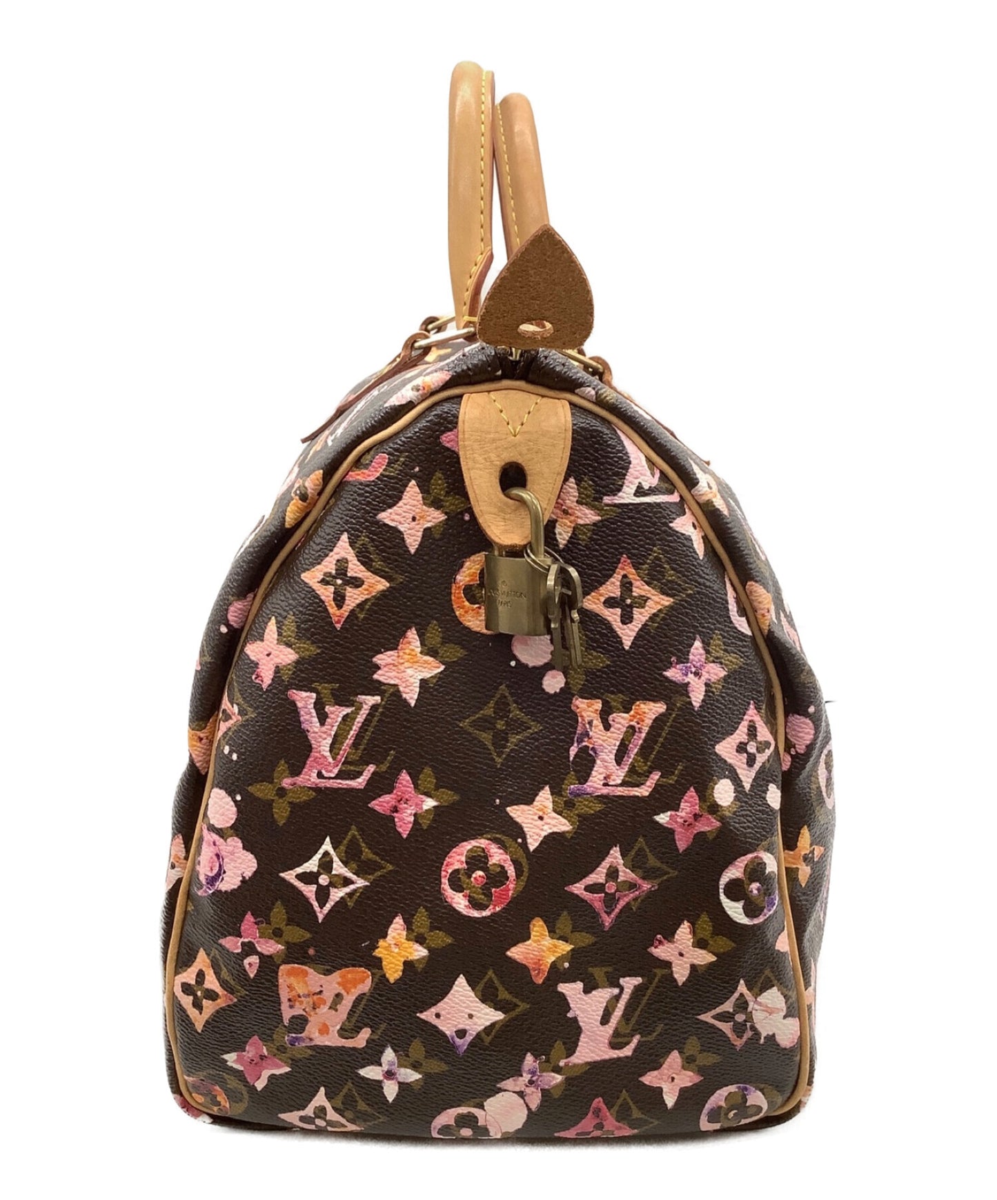 [Pre-owned] LOUIS VUITTON Monogram Water Color Speedy 35 Marron M95831