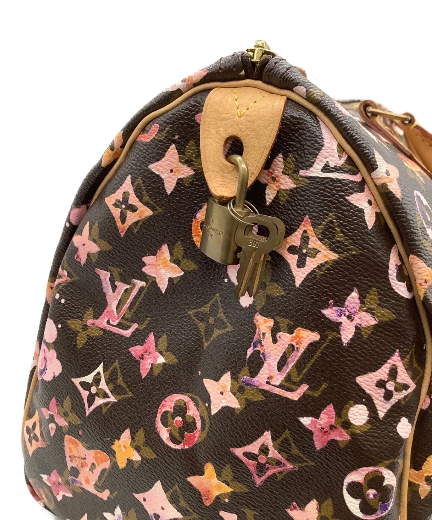 [Pre-owned] LOUIS VUITTON Monogram Water Color Speedy 35 Marron M95831