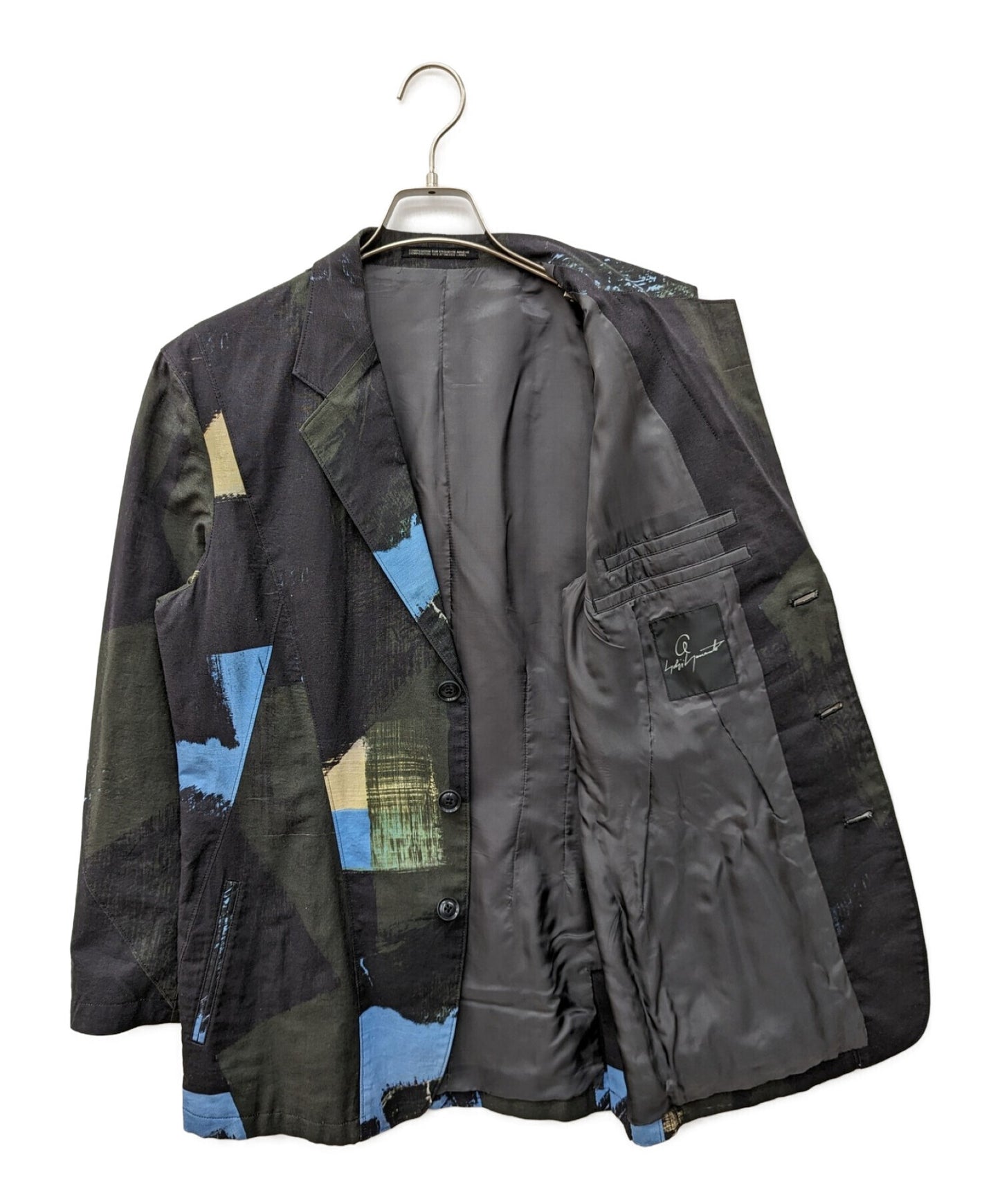 [Pre-owned] YOHJI YAMAMOTO painted tailored jacket HO-J65-023-1-03