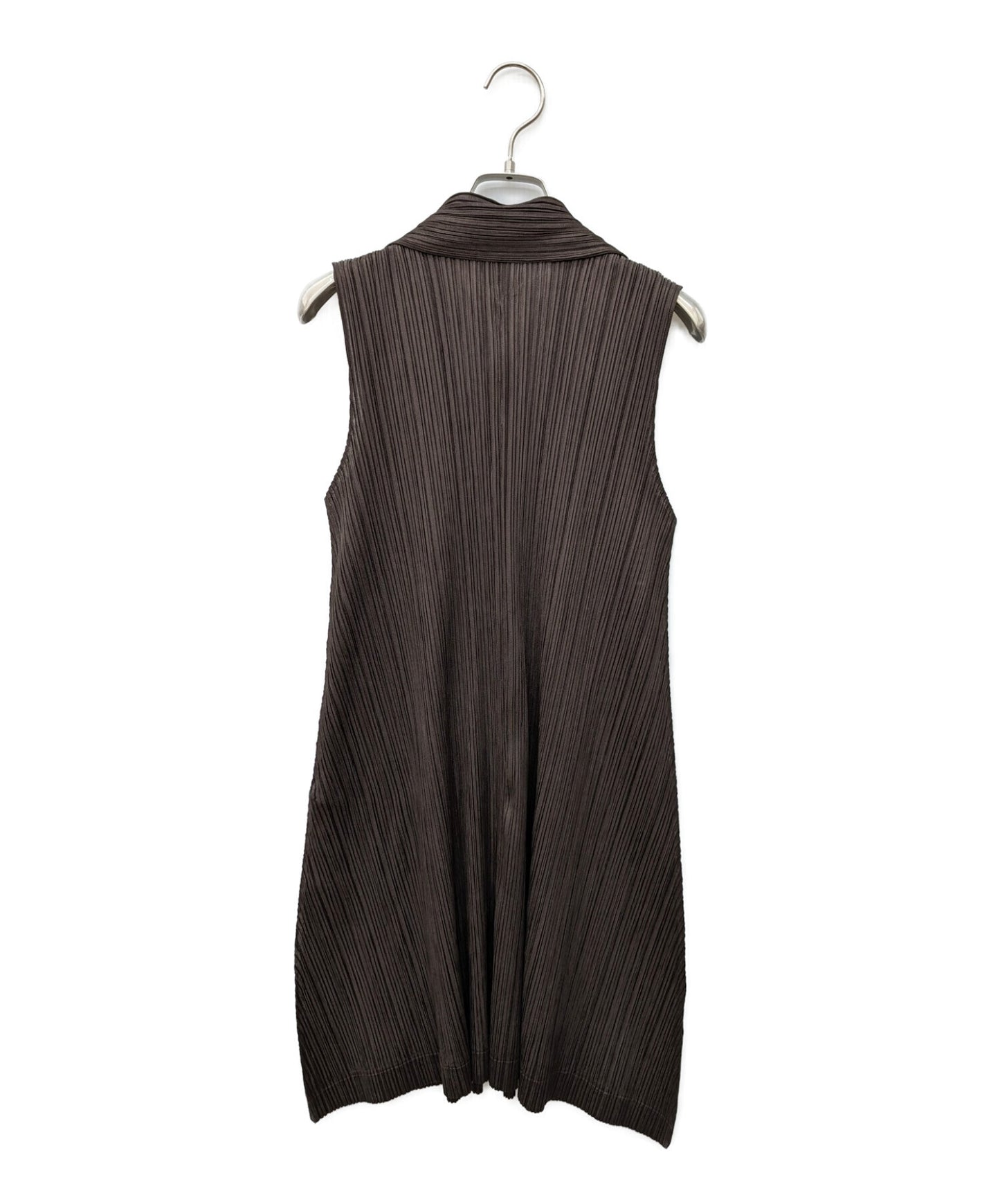 [Pre-owned] PLEATS PLEASE Pleated Sleeveless Dress PP03-JT462
