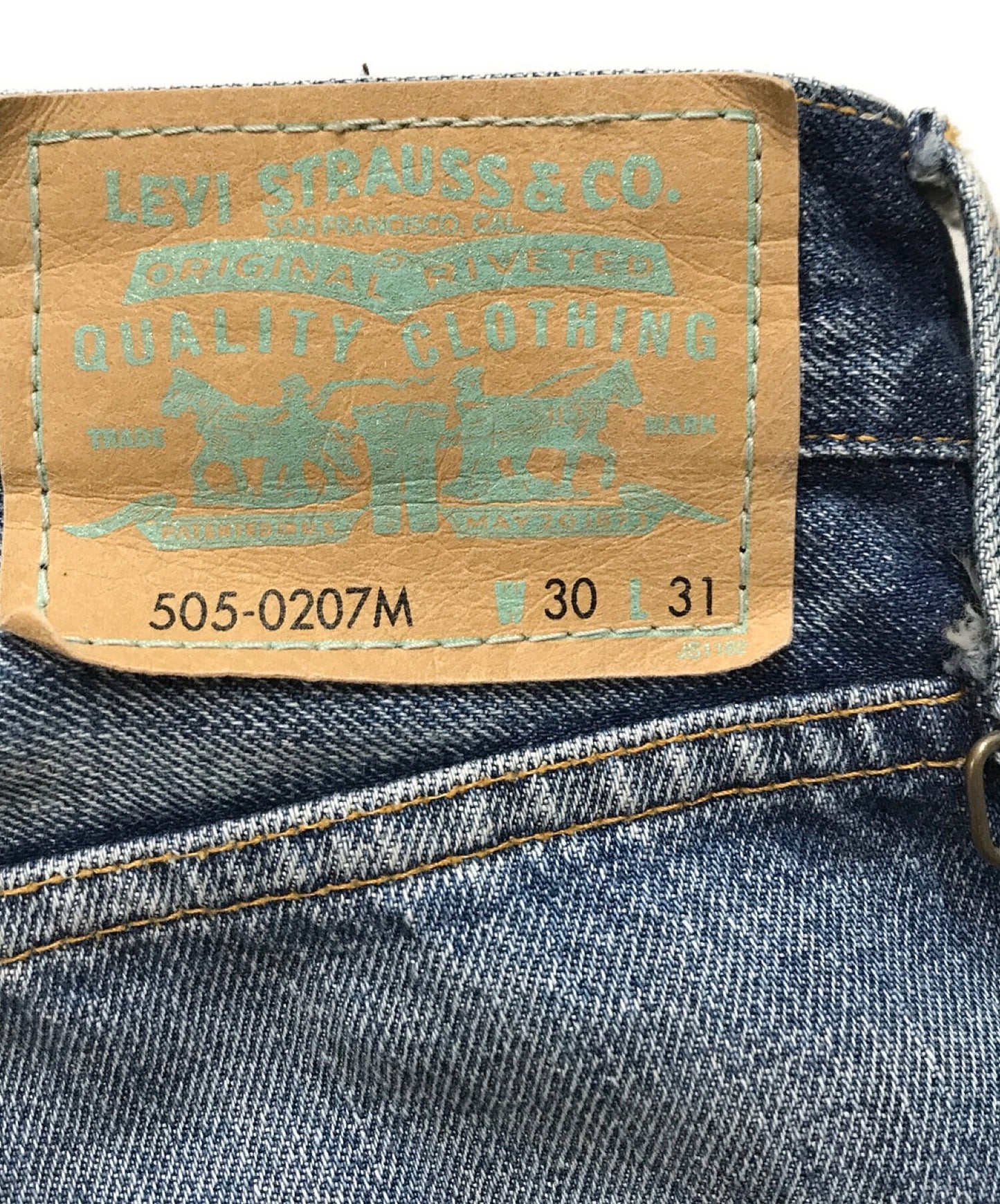 [Pre-owned] LEVI'S FENOM FRAGMENT denim pants FM505-0024