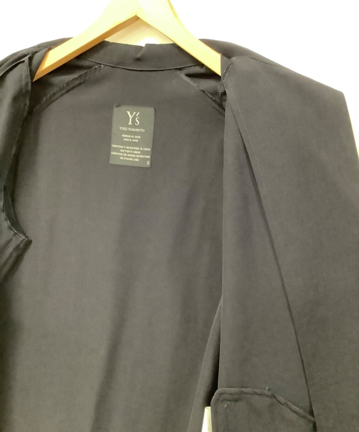 Yohji Yamamoto夾克YC-J16-100