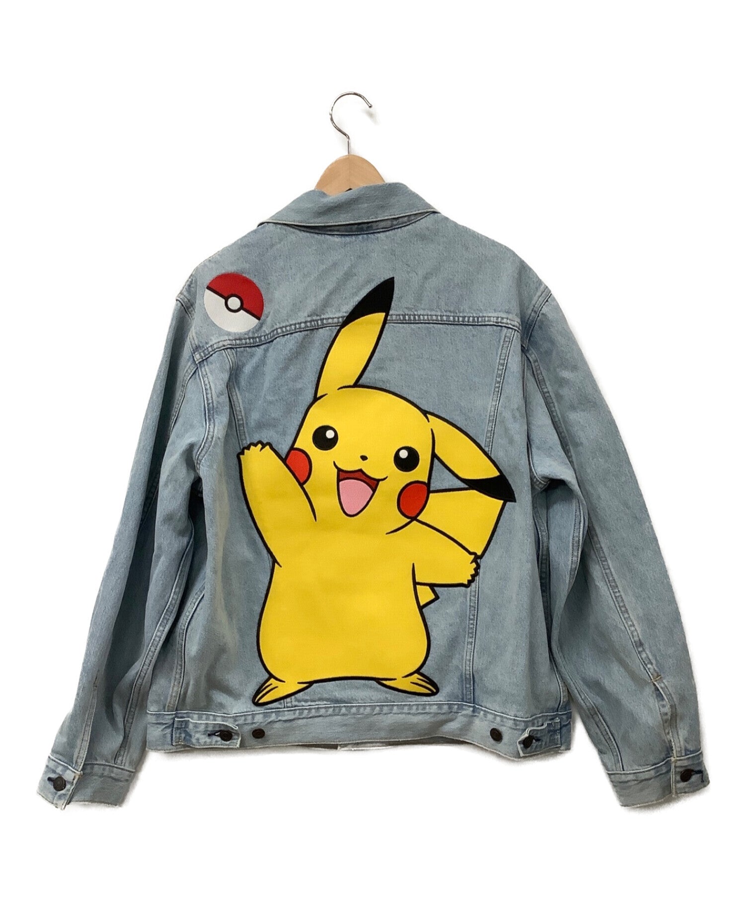 Levis X Pokemon Pikachu Jean high quality Jacket