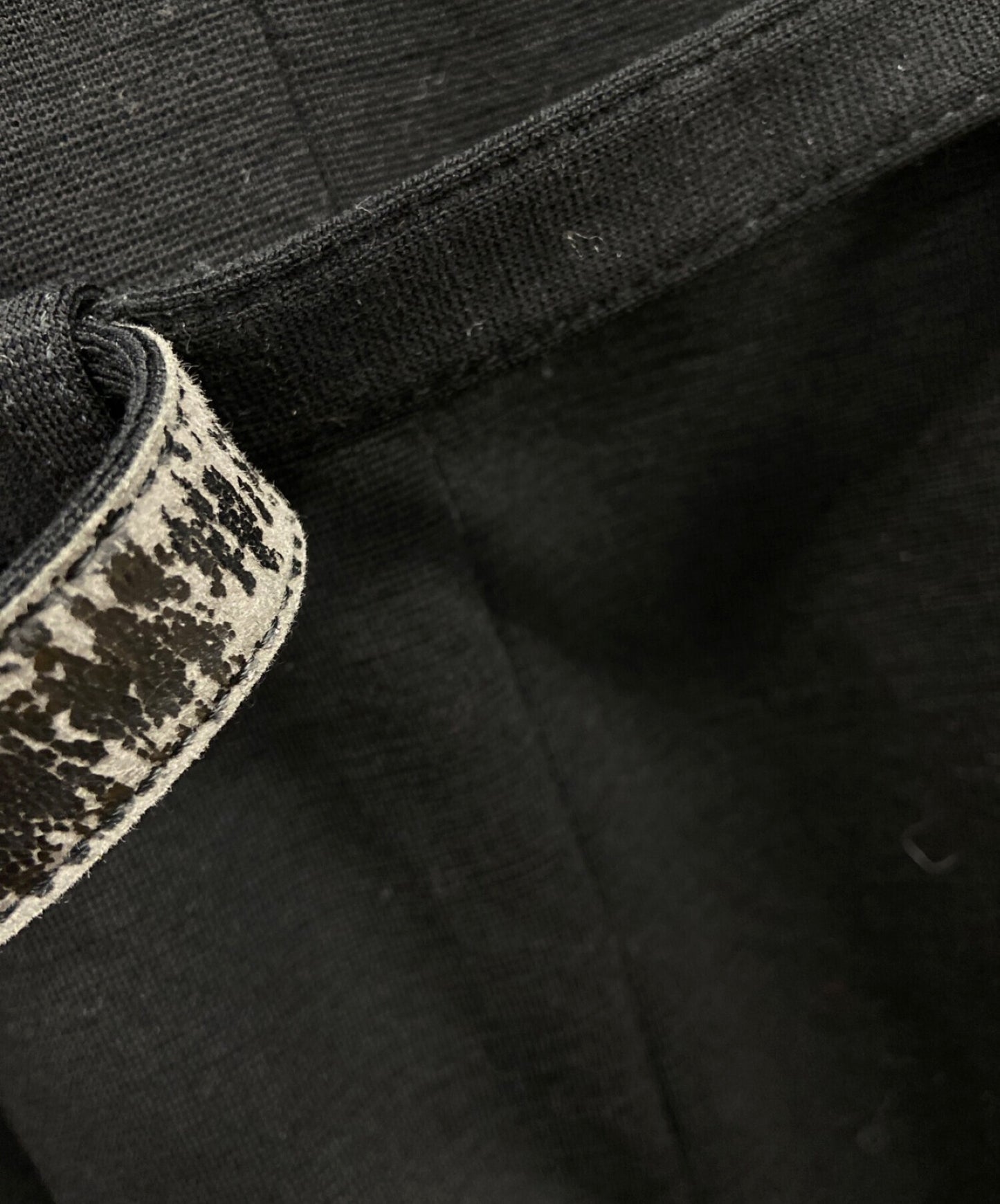 [Pre-owned] COMME des GARCONS Double-belt high-waist pants