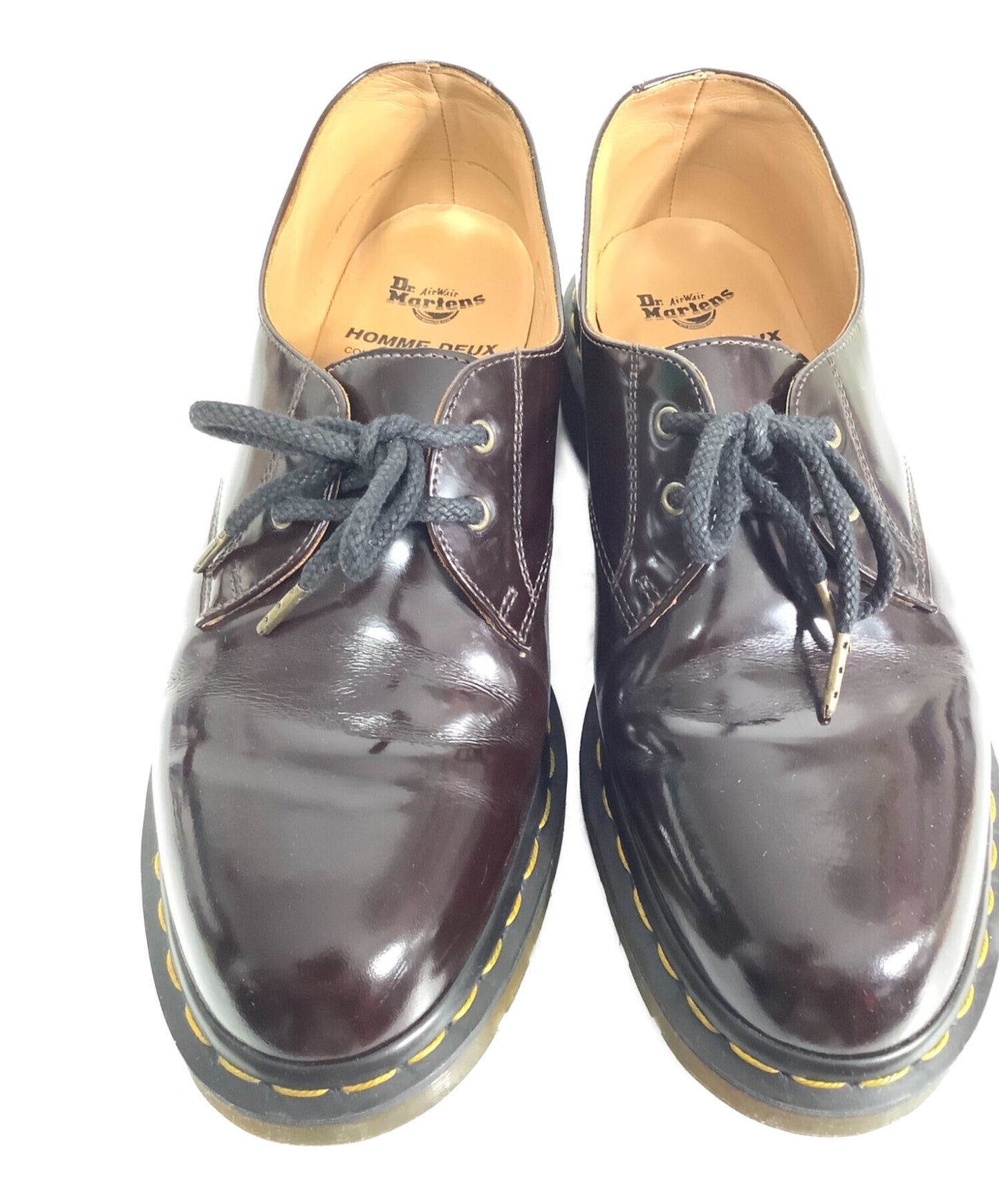 Dr.martens × Comme des Garcons 2 홀 신발