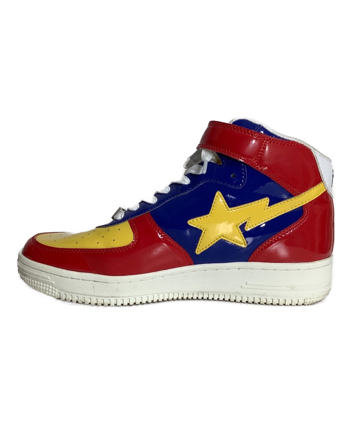 [Pre-owned] A BATHING APE BAPESTA mid-cut sneakers