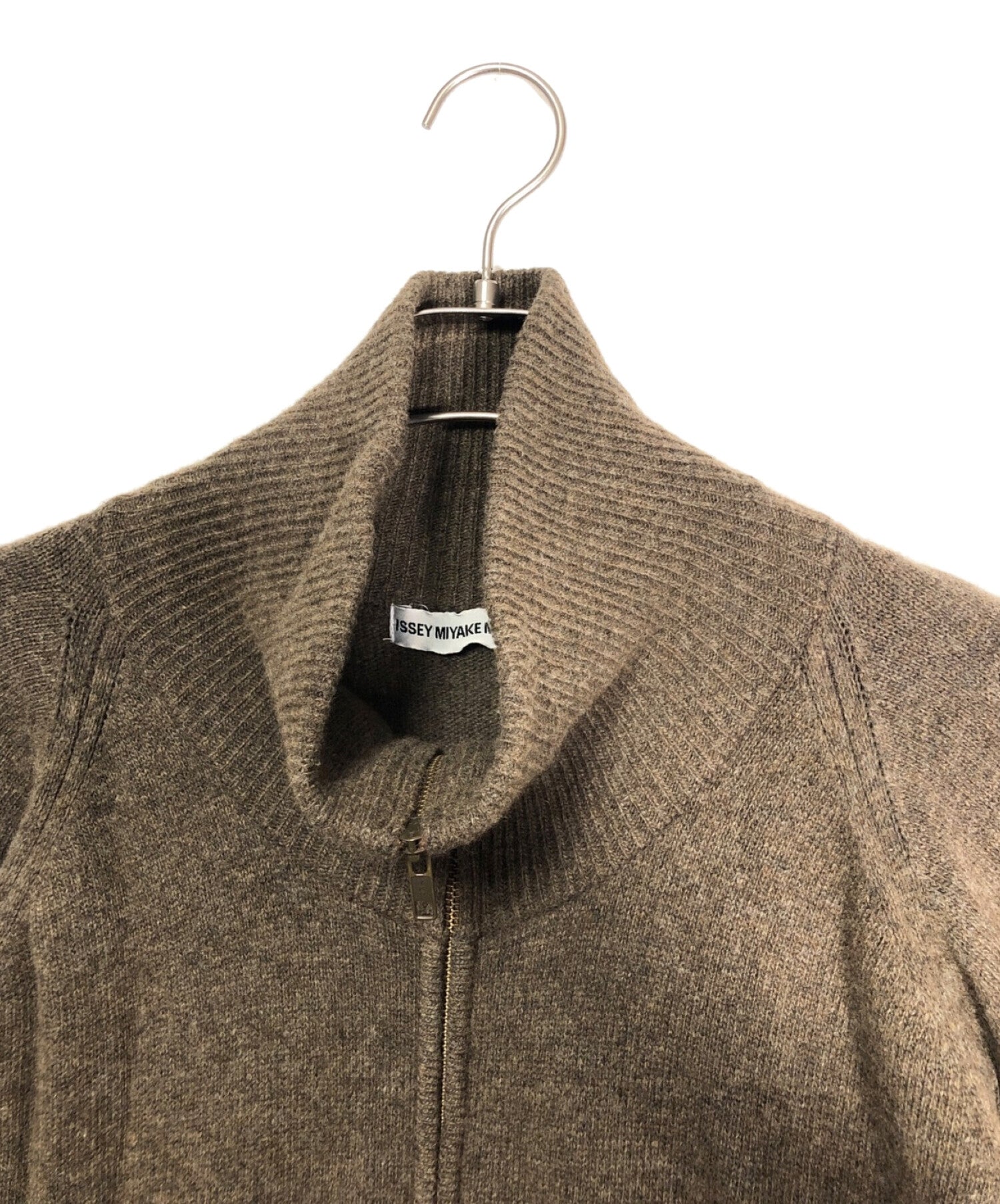 ISSEY MIYAKE Zip Knit Cardigan ME73KM003 | Archive Factory