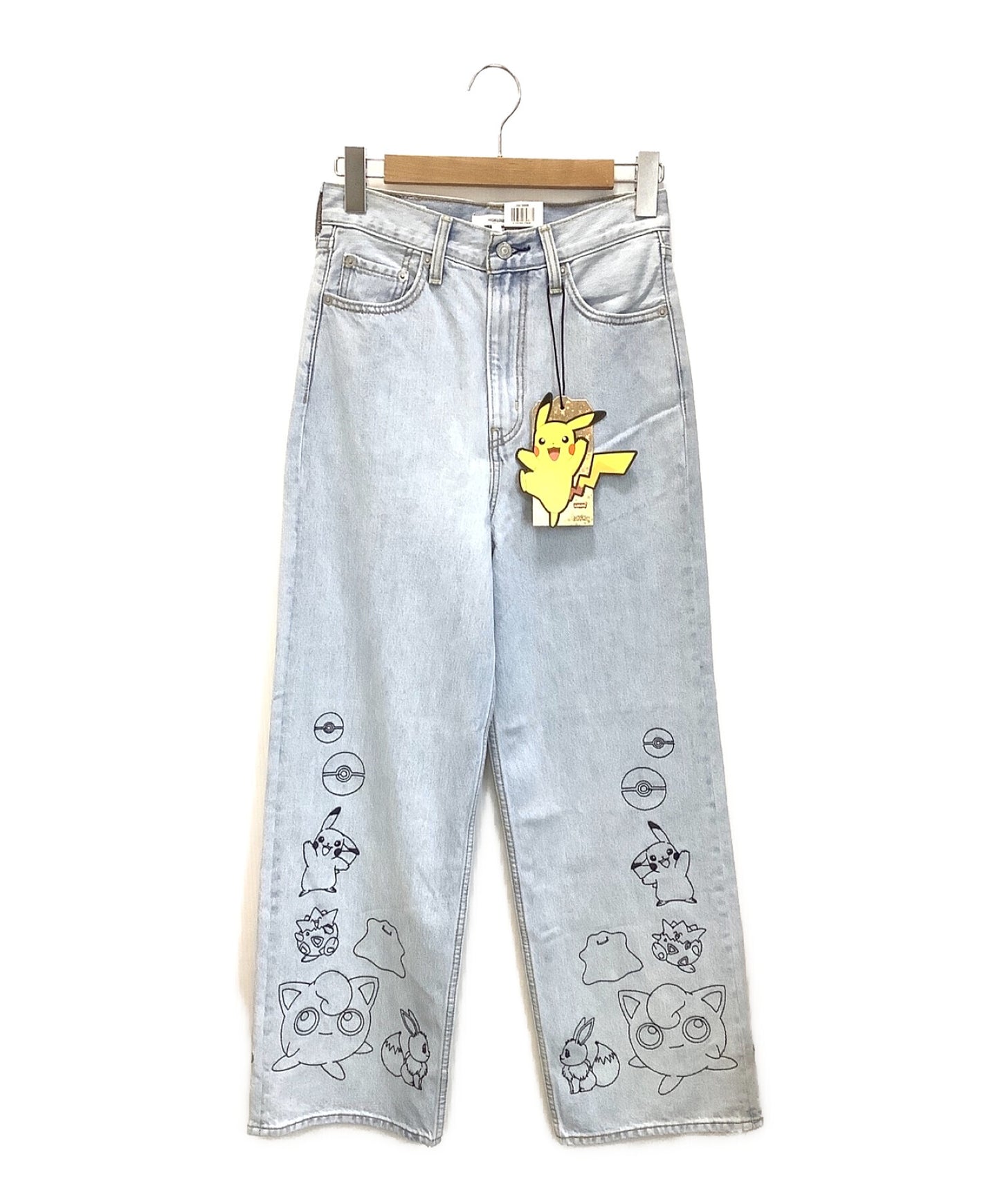 [Pre-owned] LEVI'S x Pokemon HIGH LOOSE POKEMON CRYSTAL 268720009